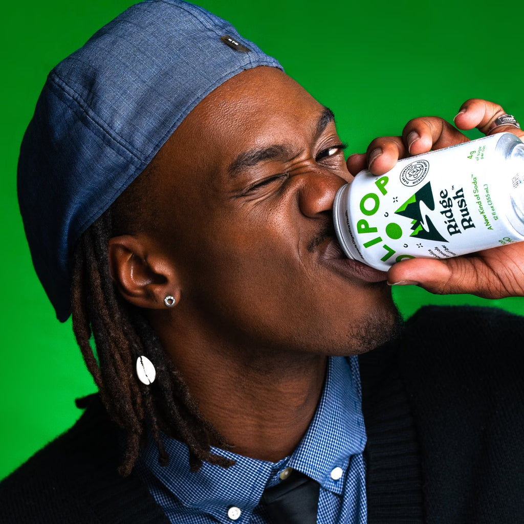OLIPOP Prebiotic Soda Ridge Rush