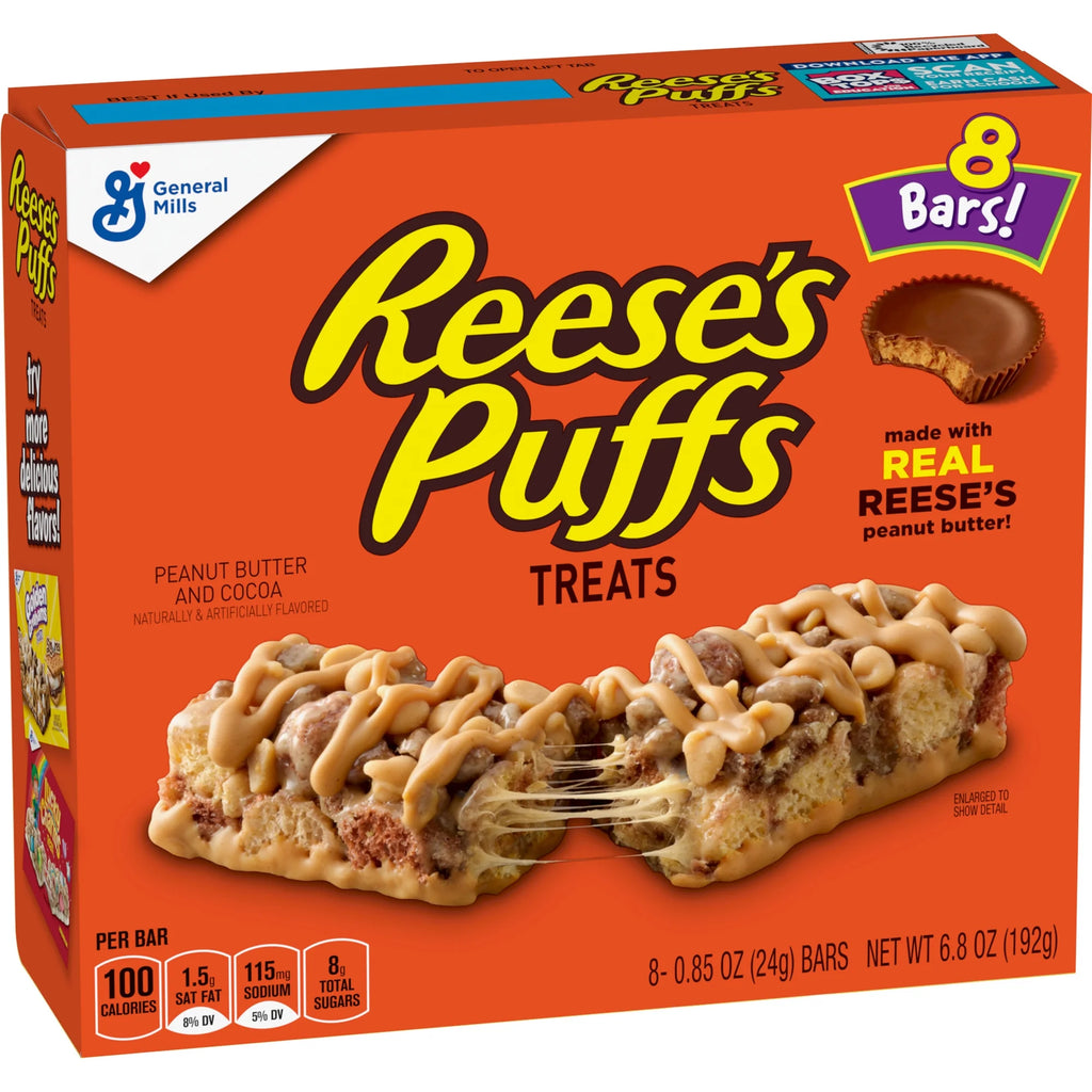 Barres de collation céréalières Reese's Puffs