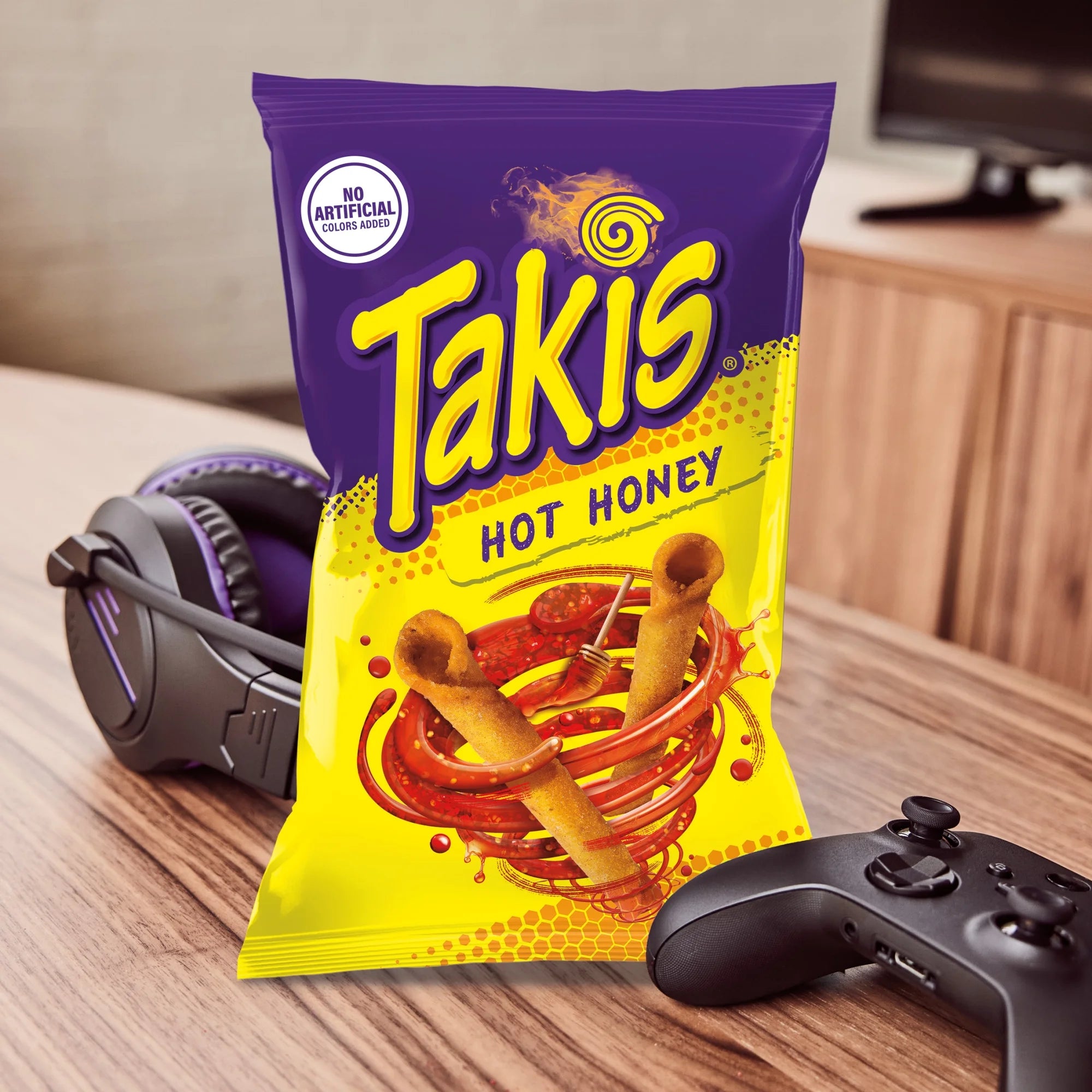 Takis Chips Tortilla Roulés Saveur Miel Piquant