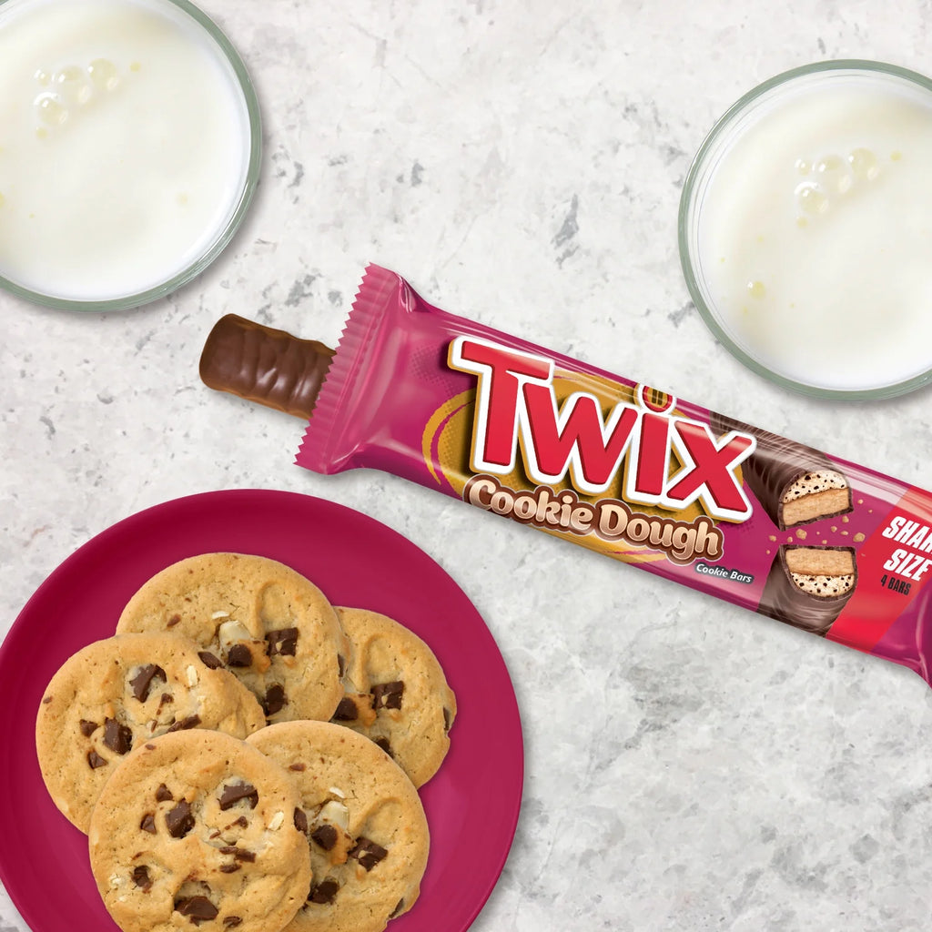 Twix Cookie Dough Milk Chocolate Candy Bar
