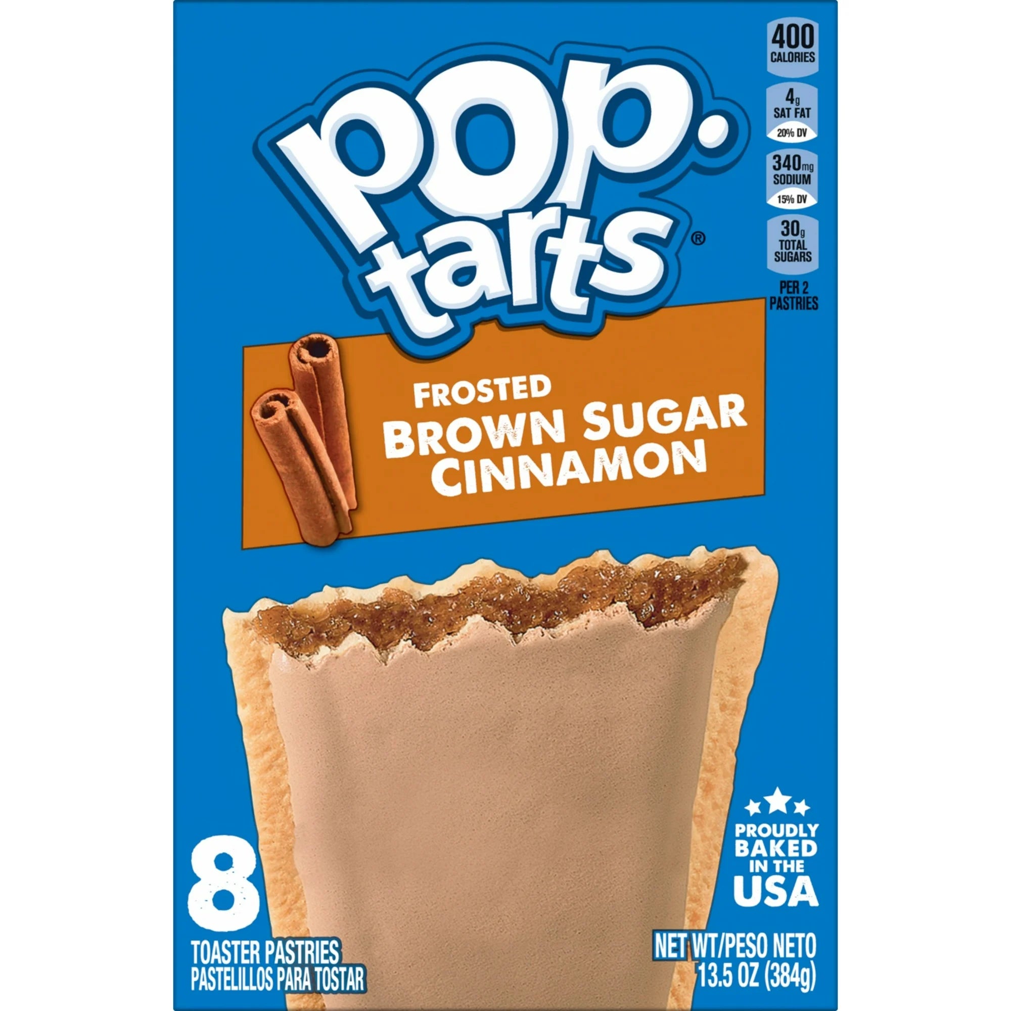 Pop-Tarts Frosted Brown Sugar Cinnamon Toaster Pastries