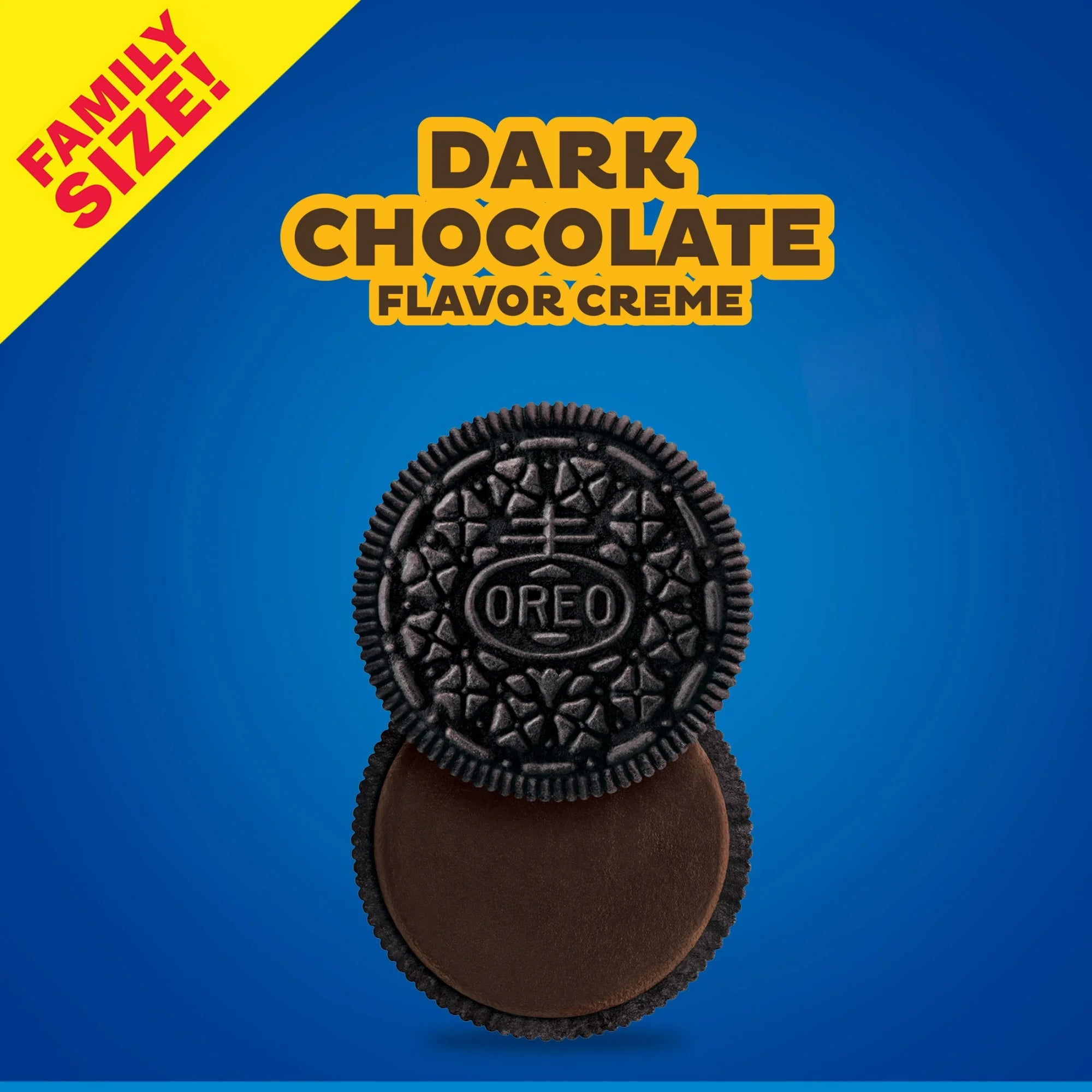 Oreo Dark Chocolate Creme Sandwich Cookies – Rich American Chocolate Creme Cookies
