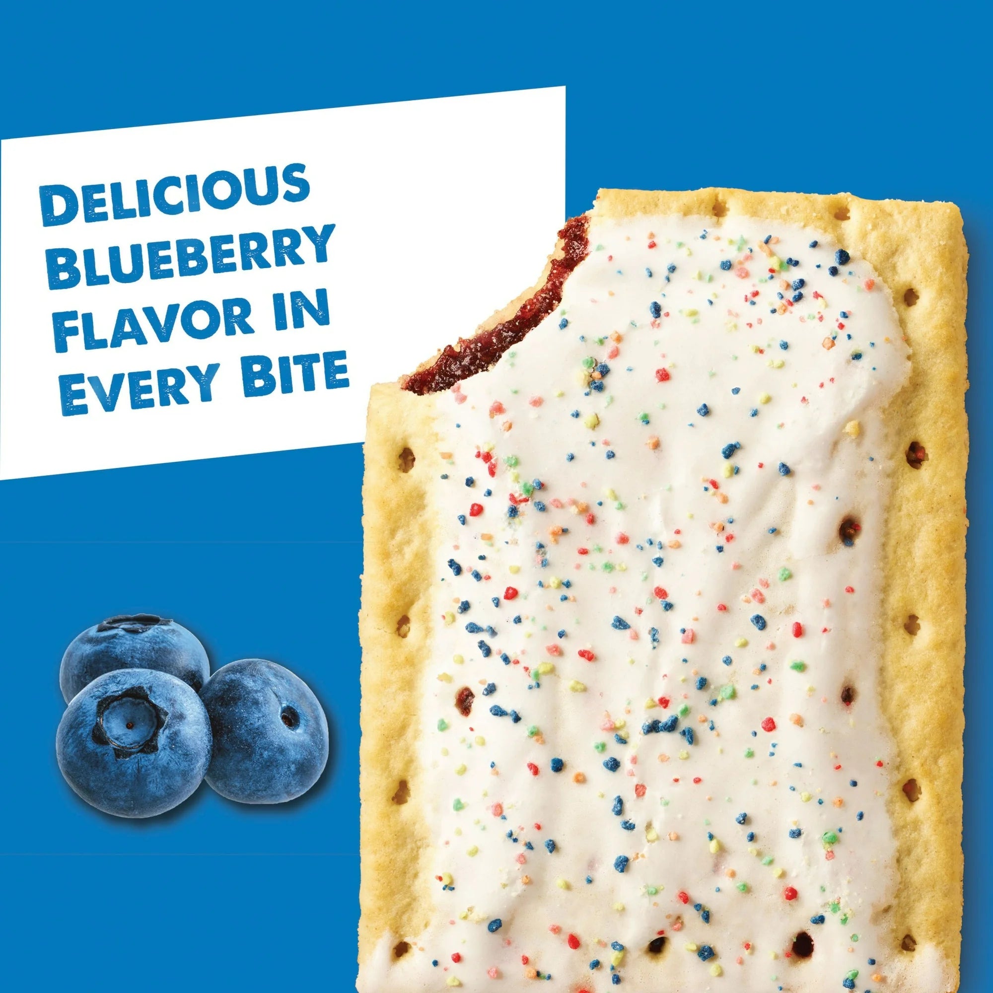 Pop-Tarts Frosted Blueberry Toaster Pastries