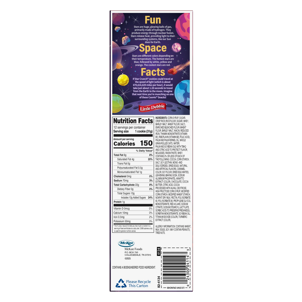 Petite Debbie Star Crunch