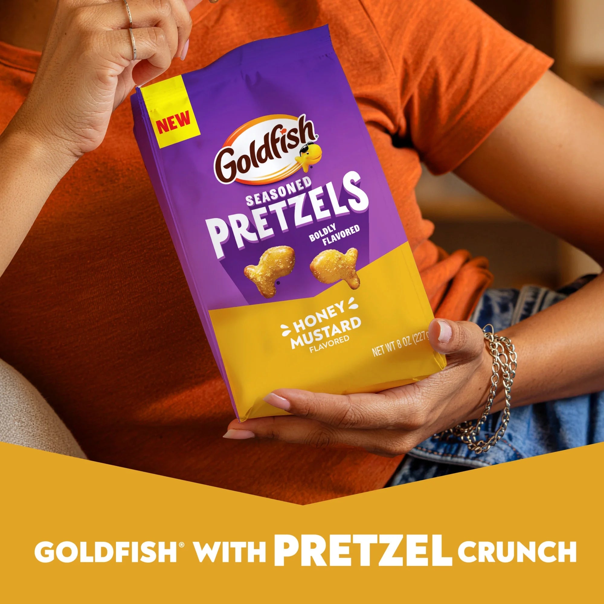 Goldfish Honey Mustard Seasoned Pretzels