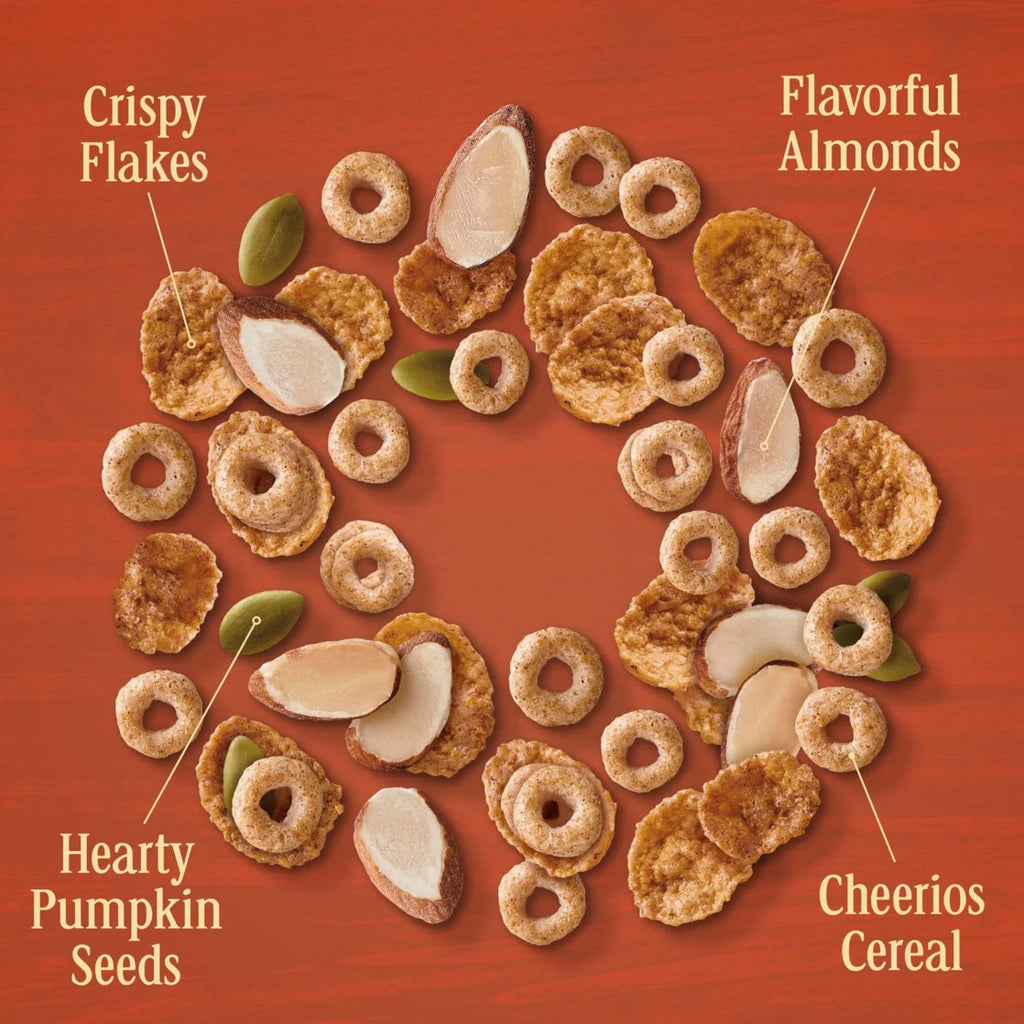 Cheerios Hearty Nut Medley Maple Cinnamon Cereal