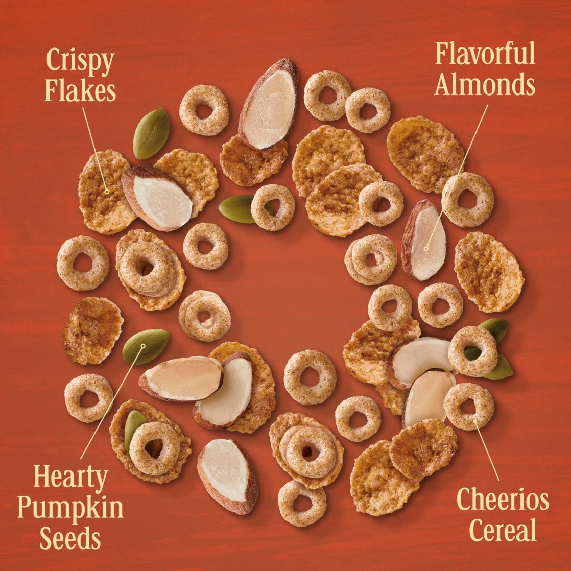 Cheerios Hearty Nut Medley Maple Cinnamon Cereal