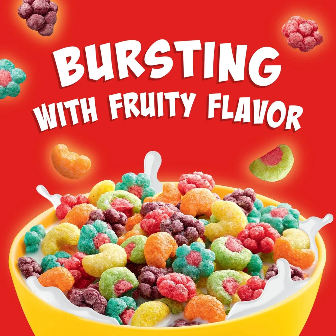 Céréales soufflées au maïs aromatisées aux fruits Trix