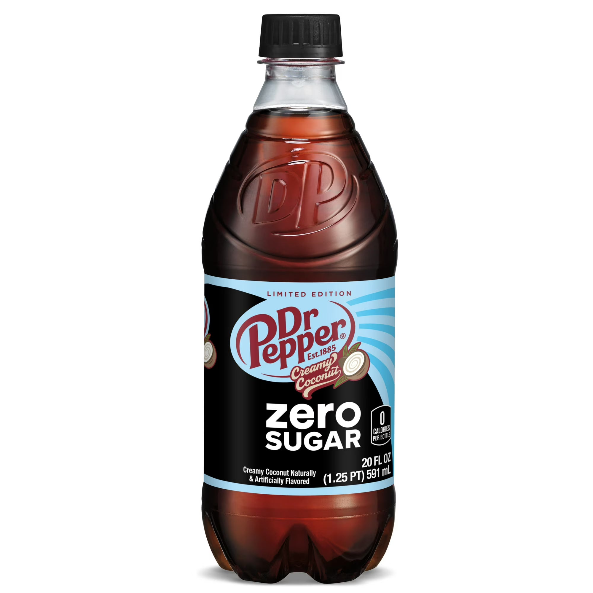 Dr Pepper Zero Sugar Creamy Coconut Soda