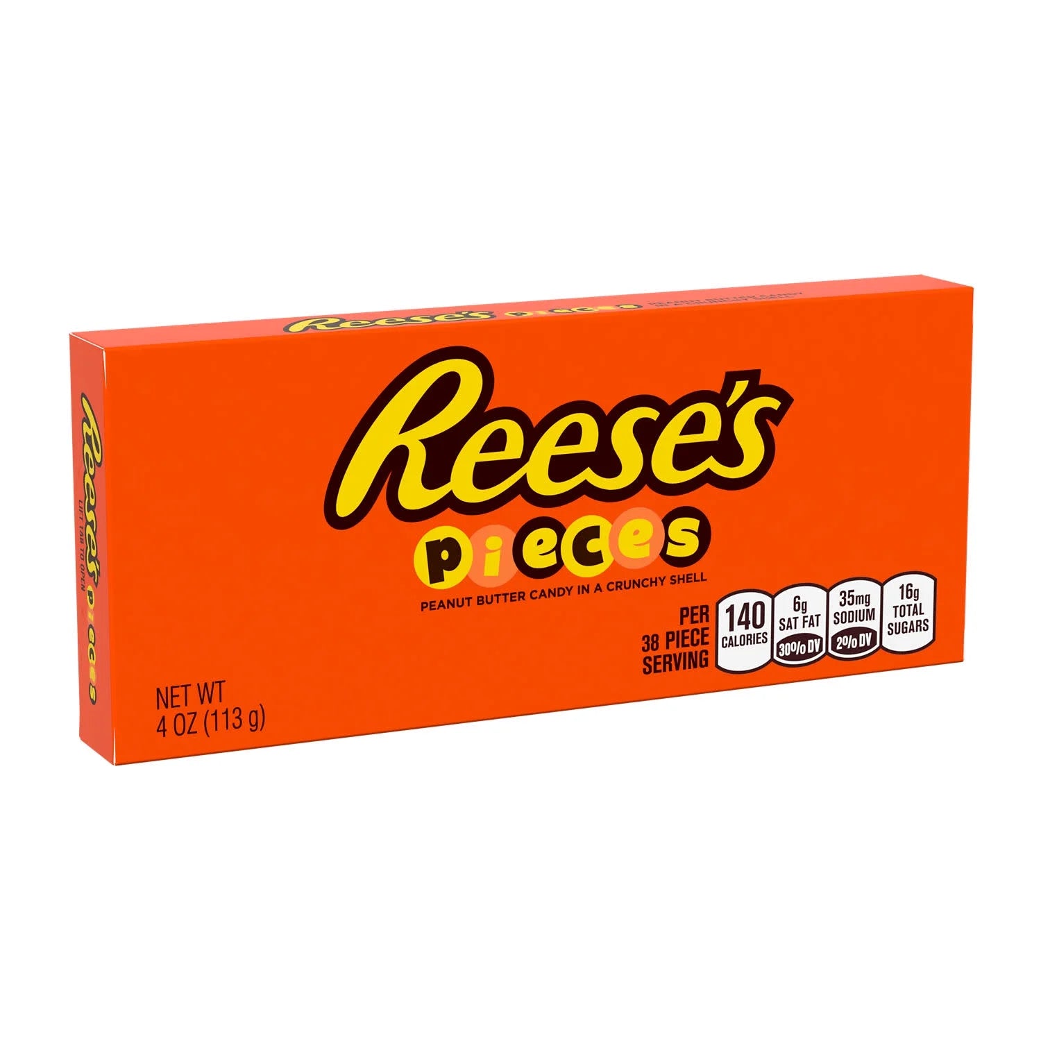 Reese's Pieces Peanut Butter Candy – Crunchy Shell American Candy