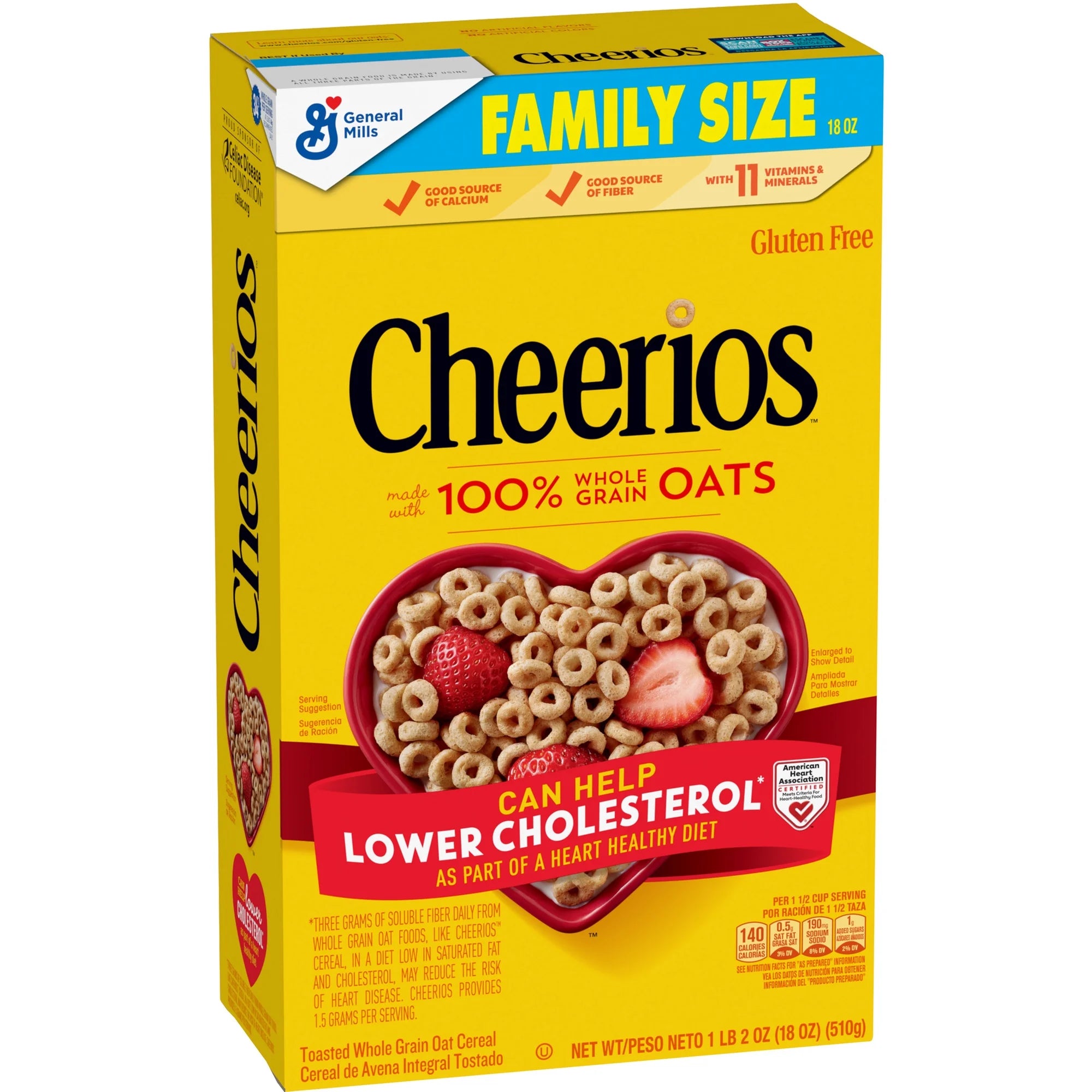 Cheerios Heart Shapes Cereal