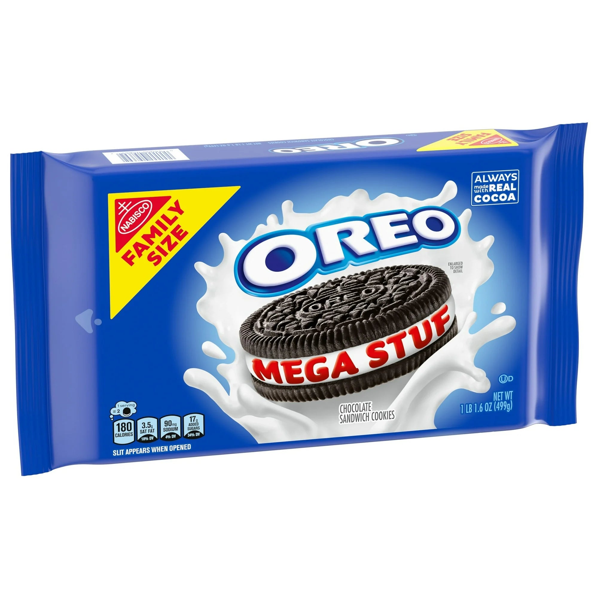 Oreo Mega Stuf Chocolate Sandwich Cookies – Extra Creme American Oreo Cookies