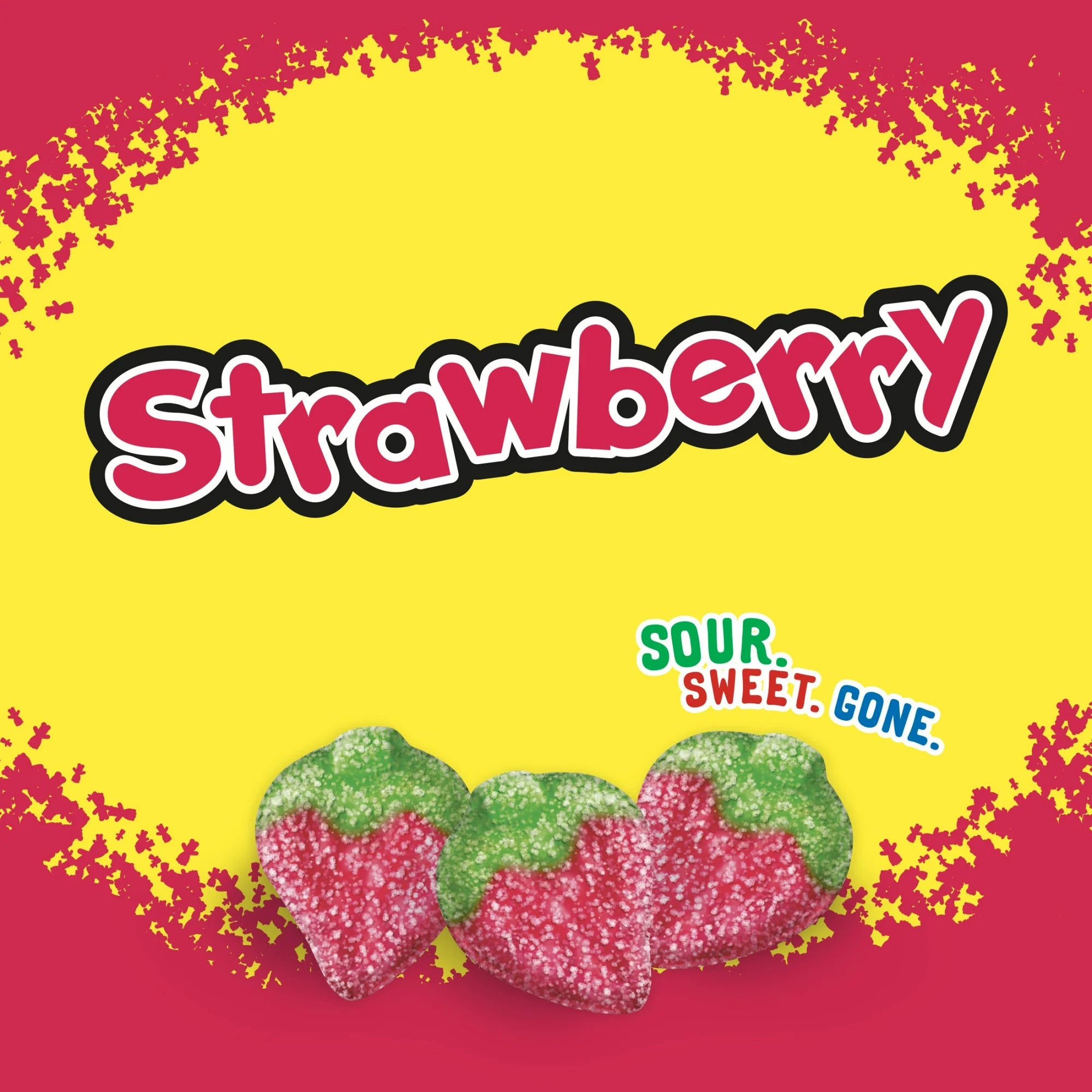 Bonbons mous et à mâcher Sour Patch Kids à la fraise