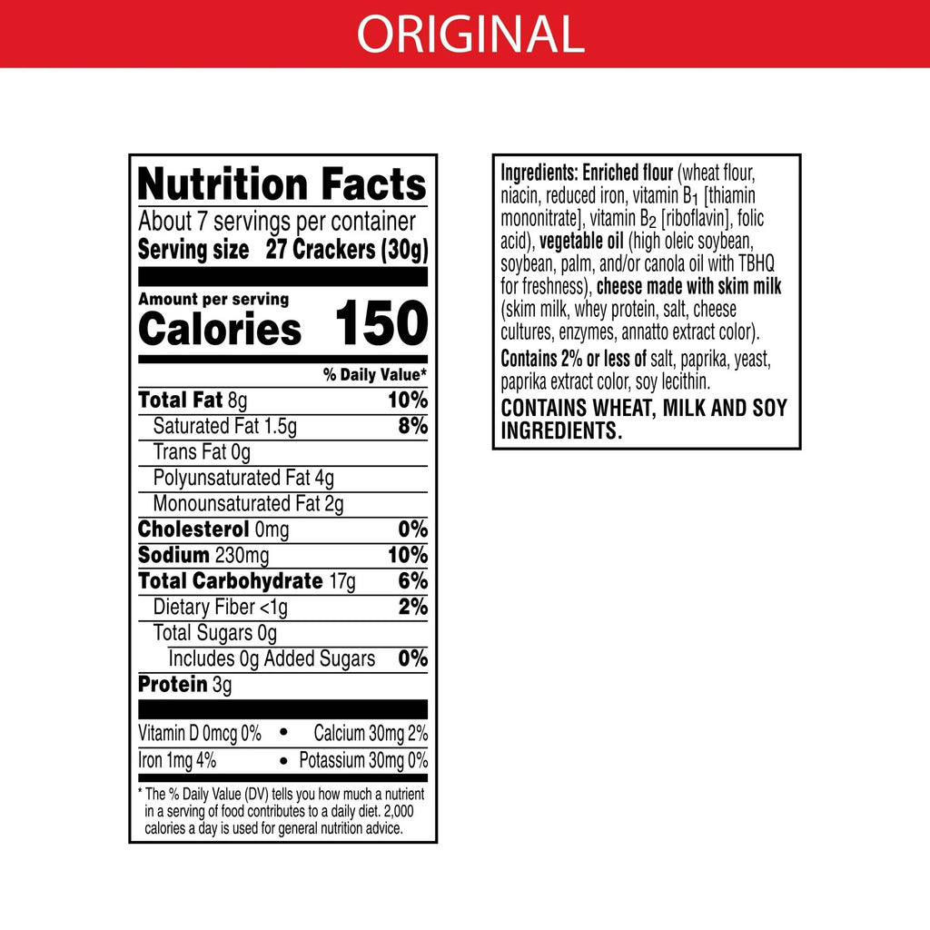 Cheez-It Original Cheese Crackers