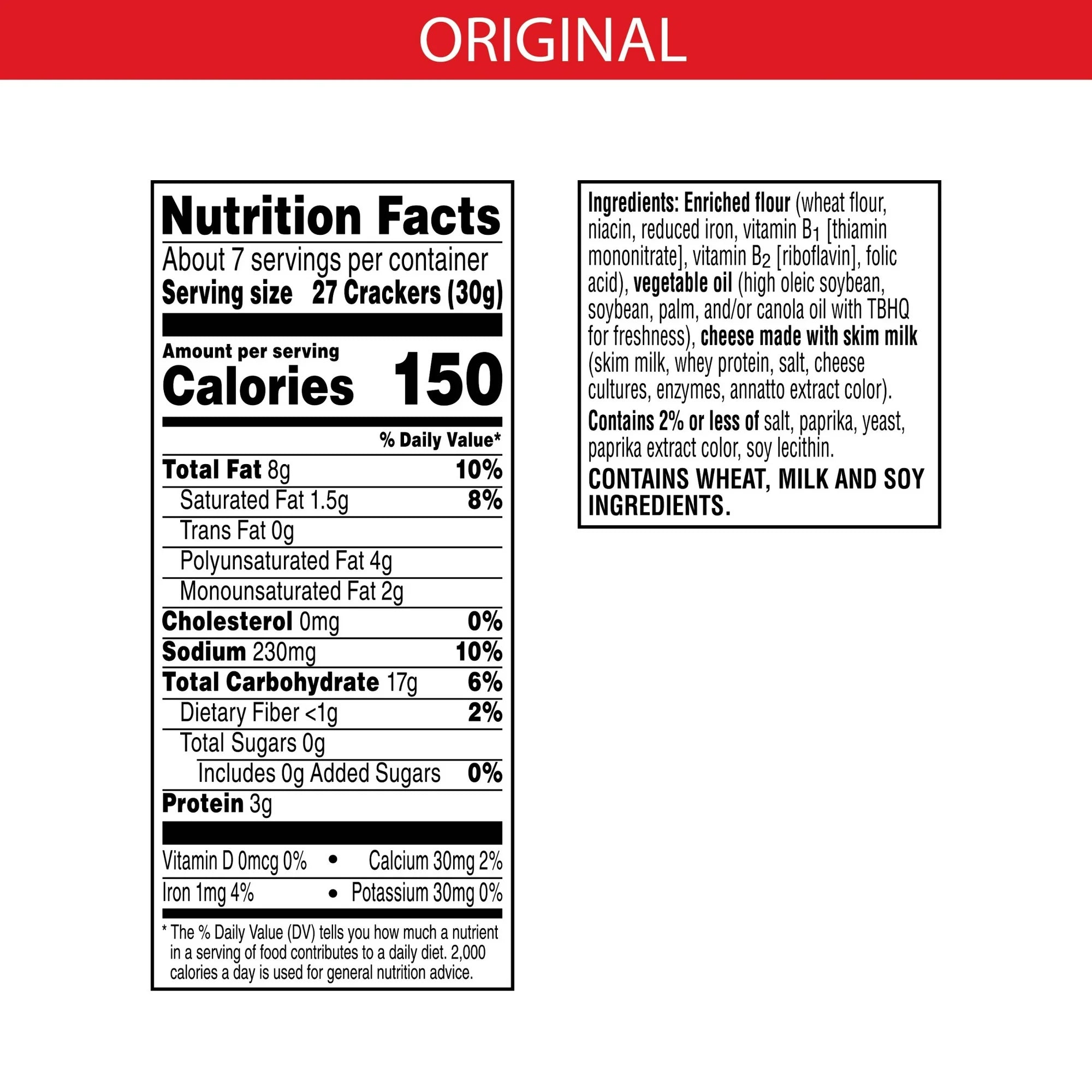 Cheez-It Original Cheese Crackers