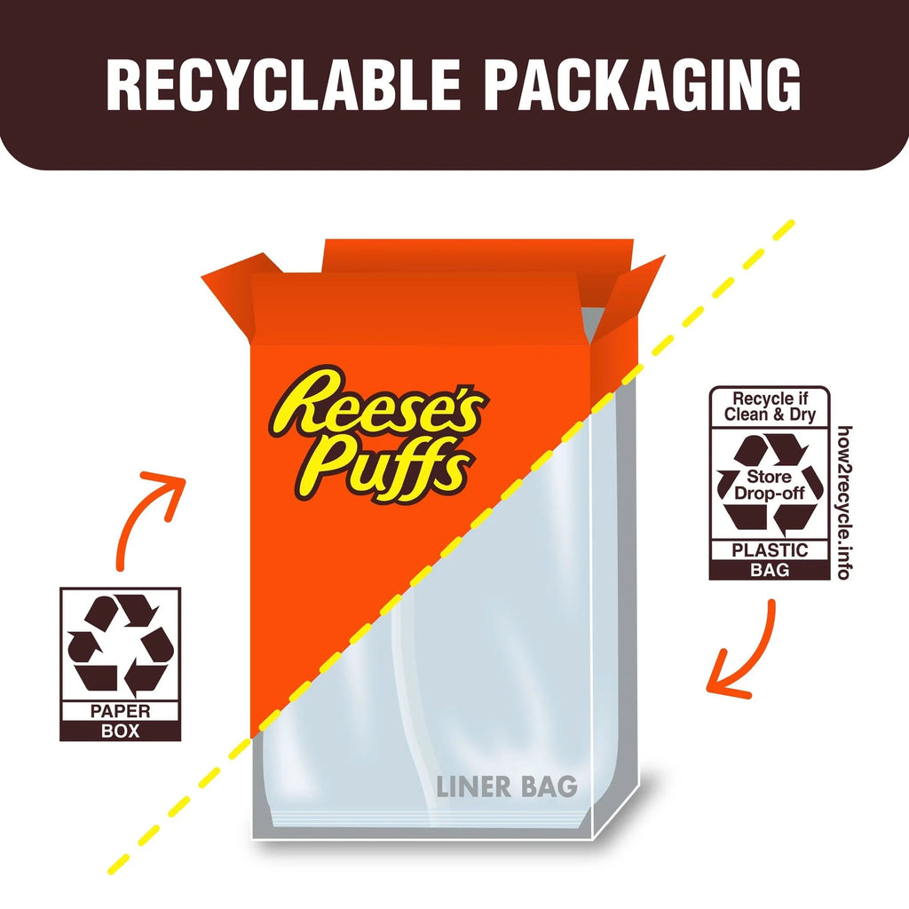 Céréales Reese's Puffs au chocolat et au beurre de cacahuète