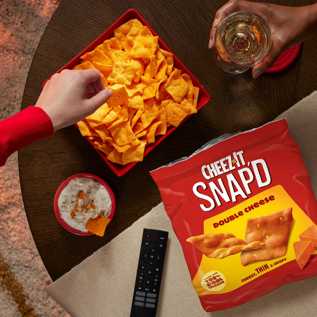 Cheez-It Snap'd Double Cheese Cheesy Baked Chips
