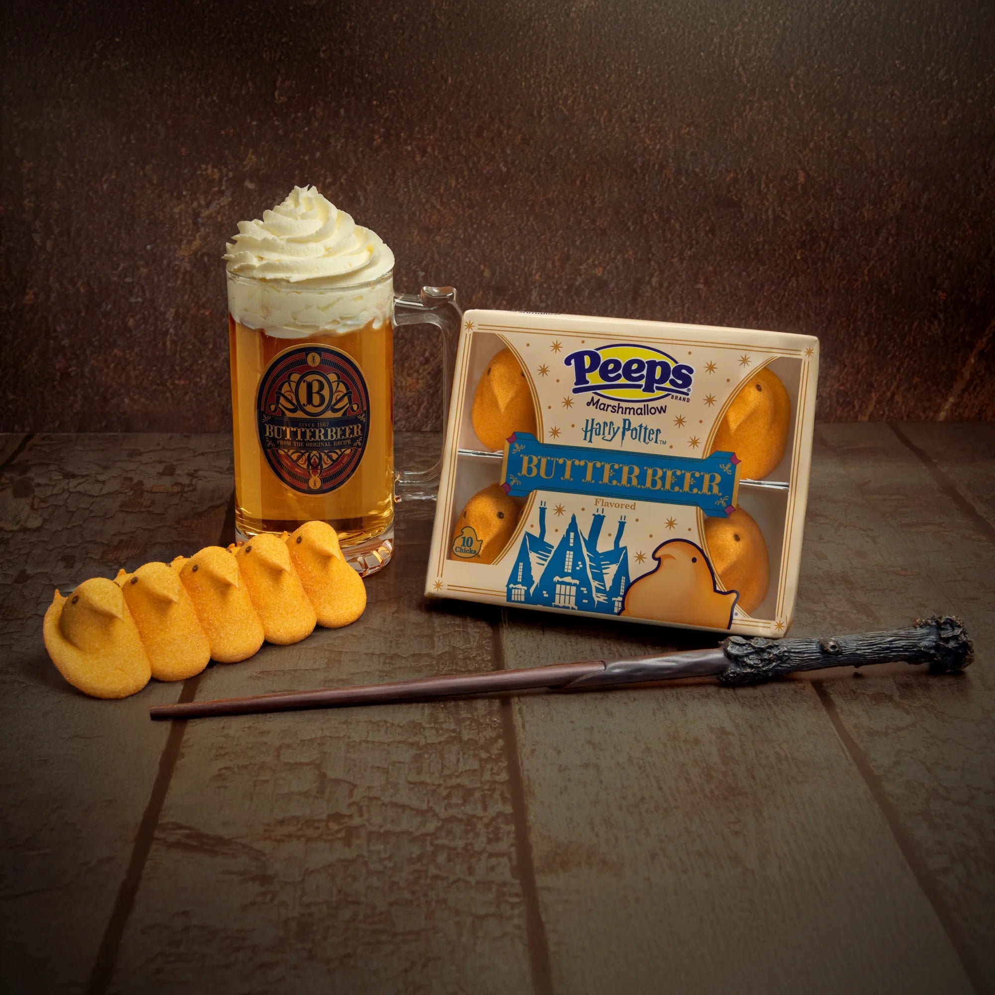 Peeps Harry Potter Butterbeer Marshmallow Chicks