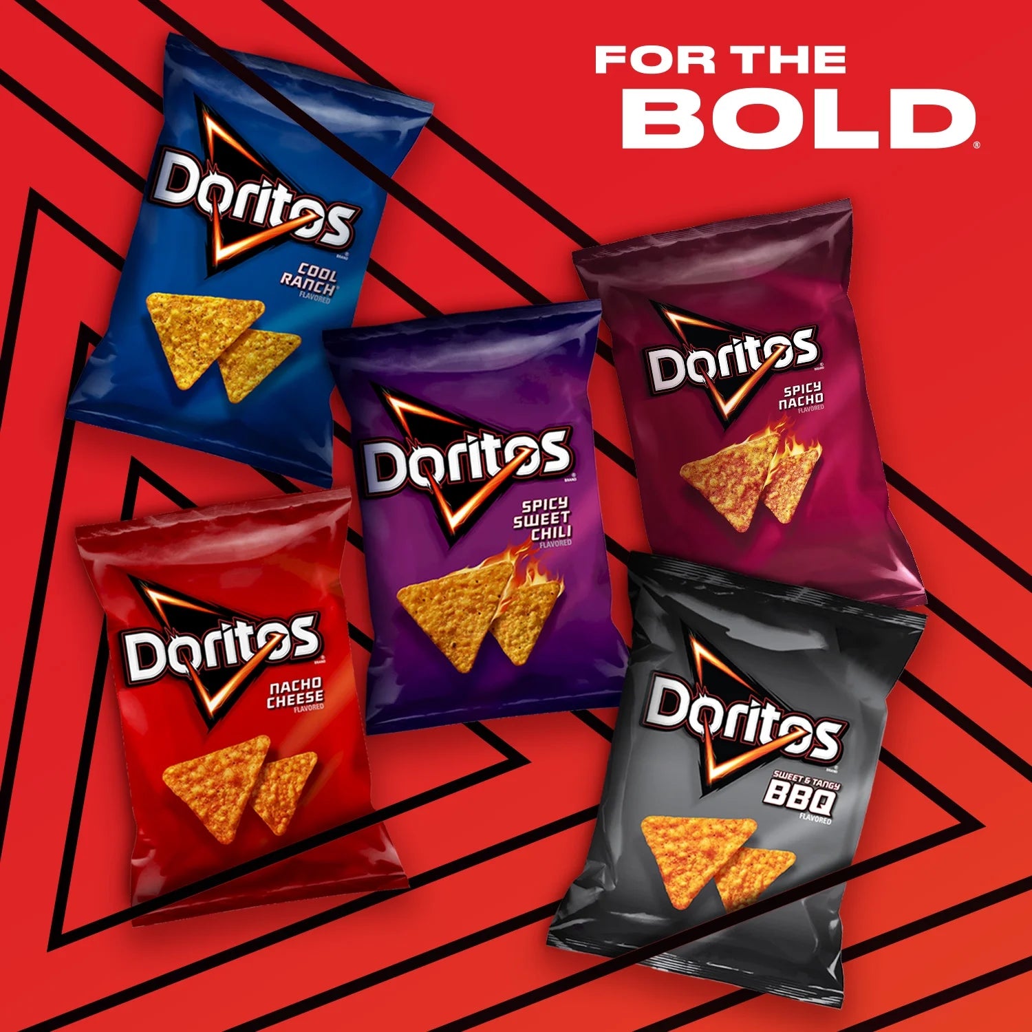 Chips tortilla Doritos Flamas