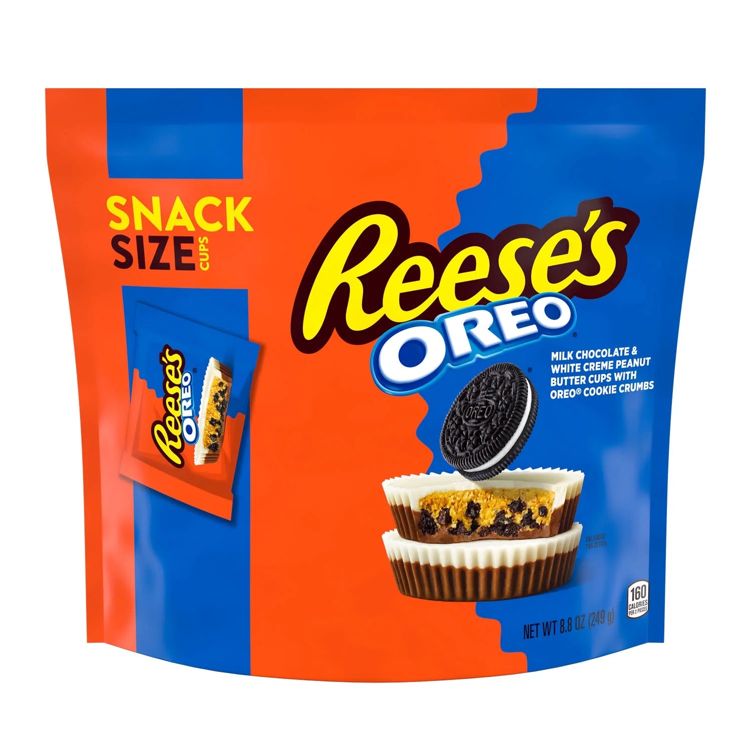 Reese's OREO White Creme Snack Size Peanut Butter Cups – American Peanut Butter Candy