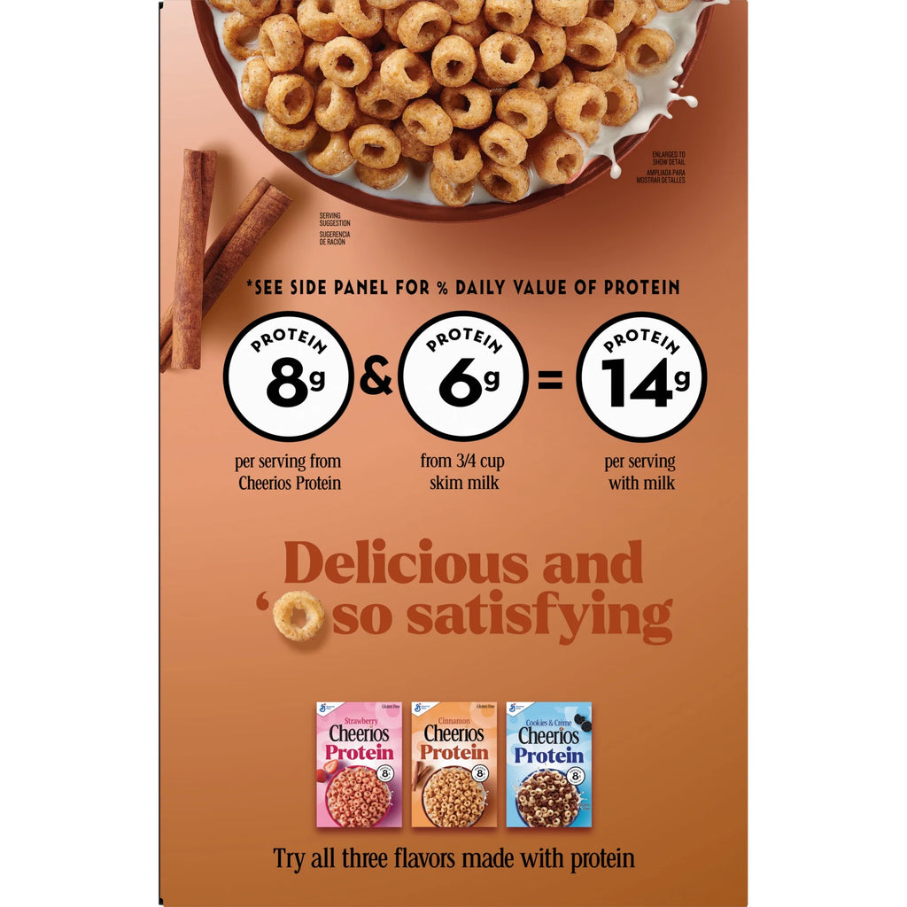 Cheerios Protein Cinnamon Cereal