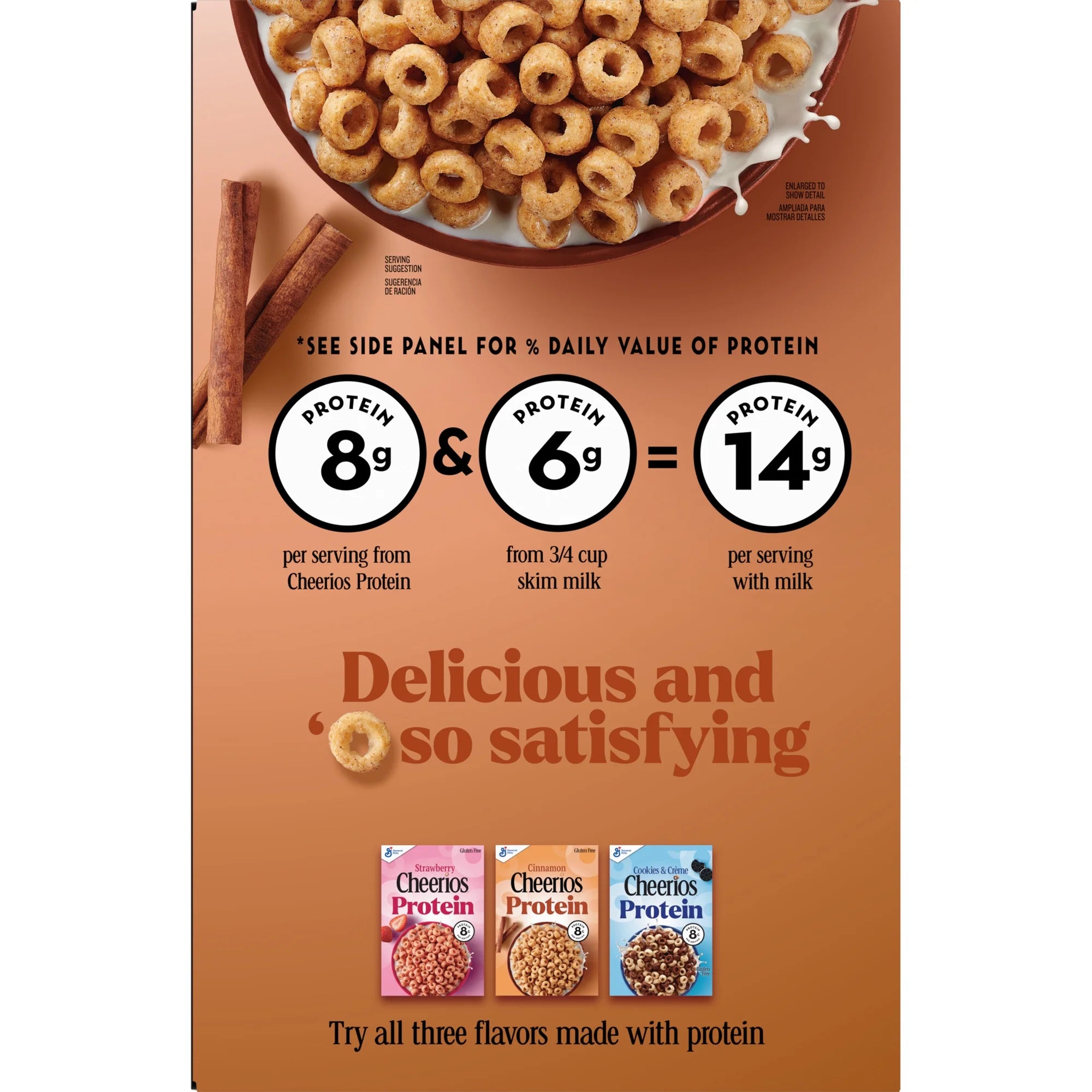 Cheerios Protein Cinnamon Cereal