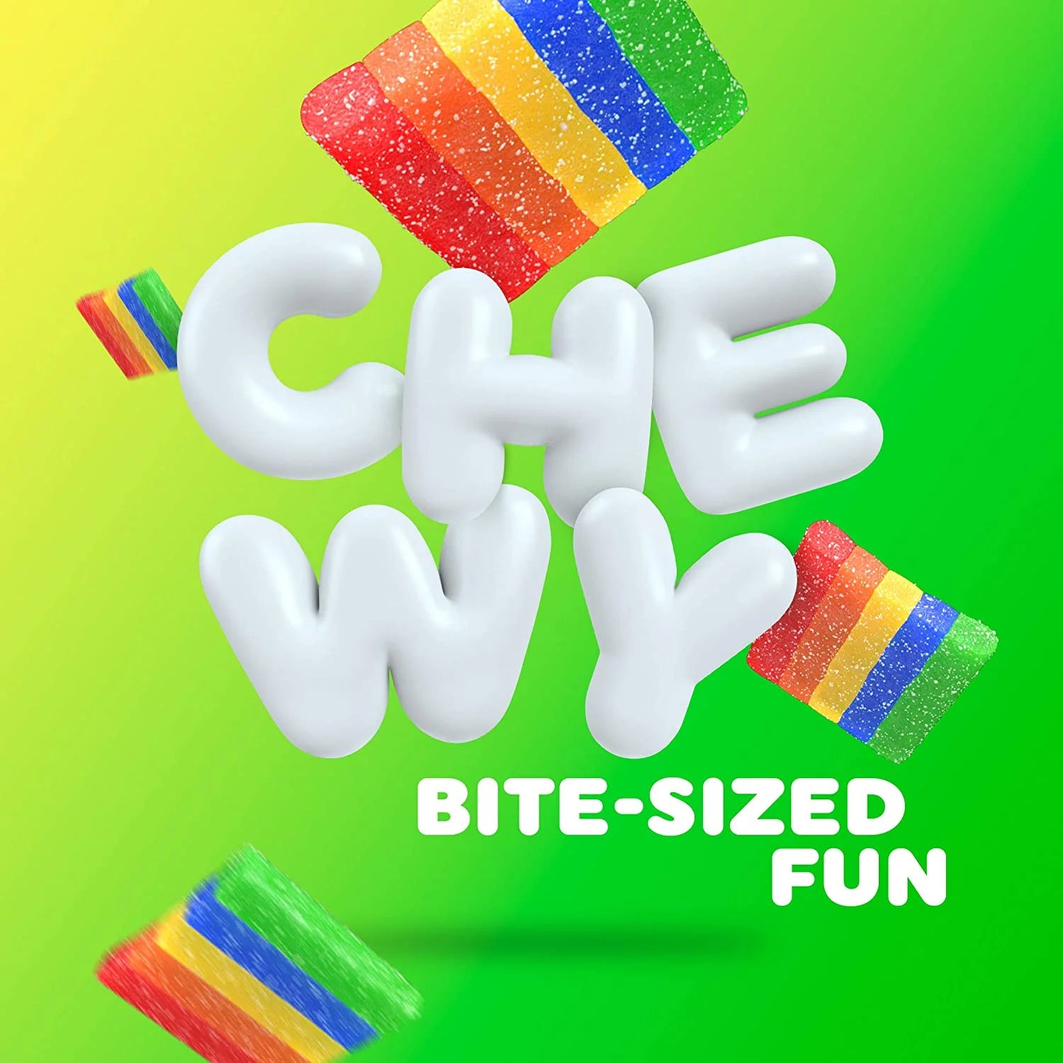 Airheads Xtremes Bites Rainbow Berry Sour Candy