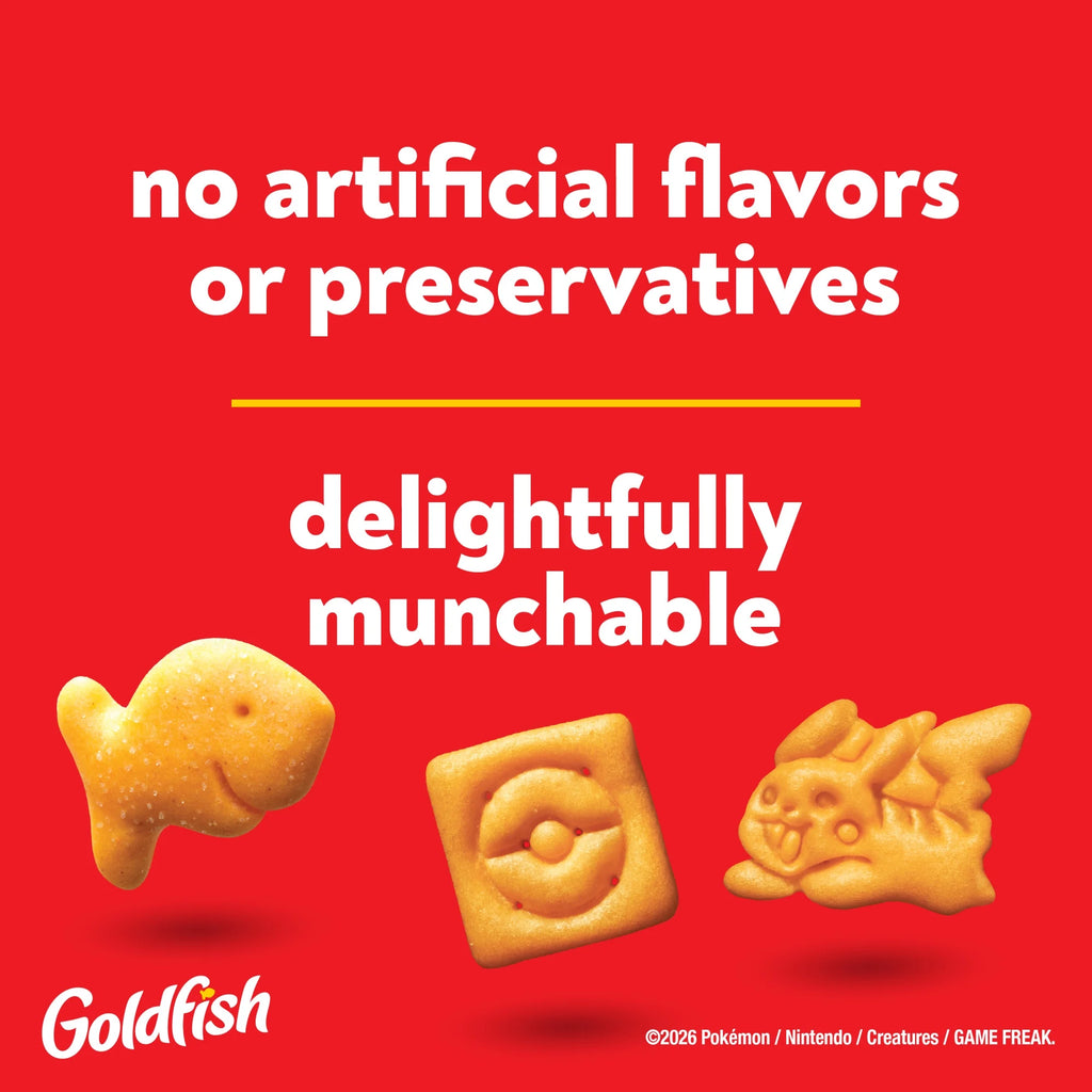 Biscuits Pokémon au cheddar Goldfish
