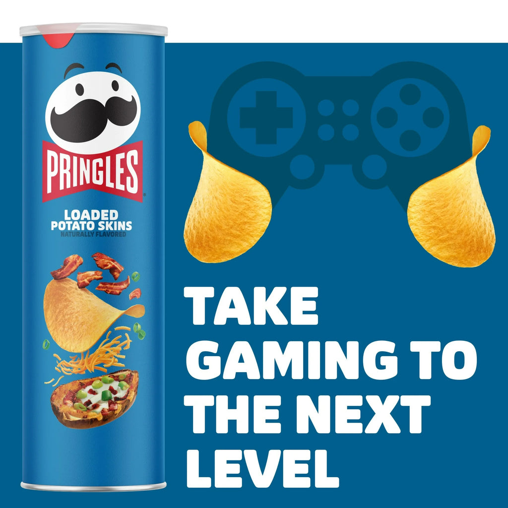 Chips Pringles enrobées de peau de pomme de terre