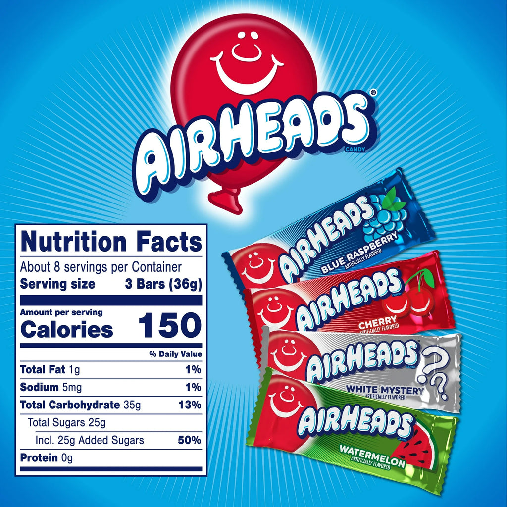 Airheads Mini Bars Variety Candy