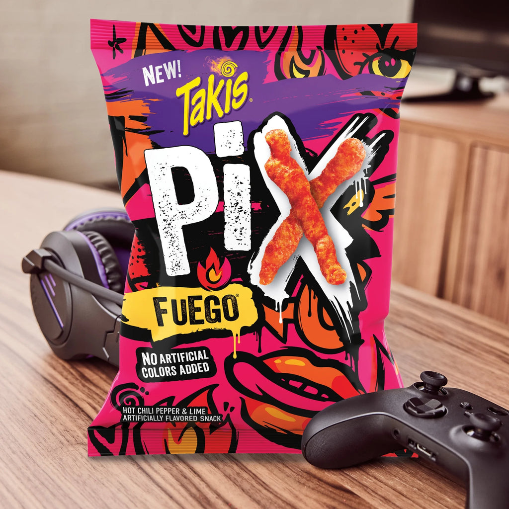 Takis Fuego Pix Crunchy Corn Puff Snack