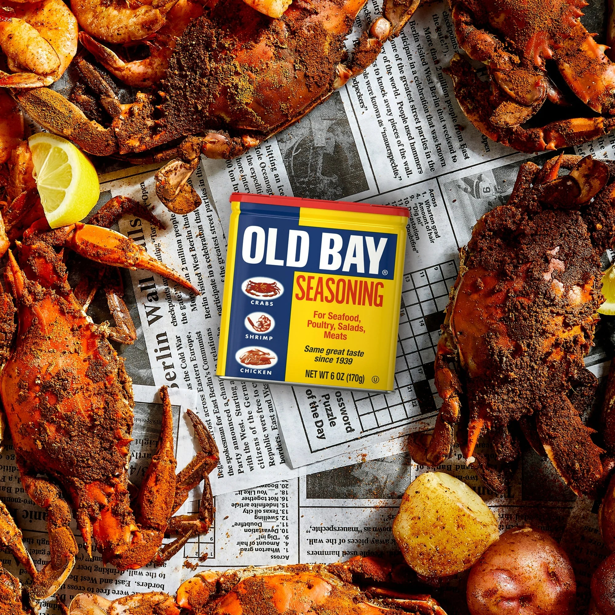 OLD BAY Classic Seafood Seasoning