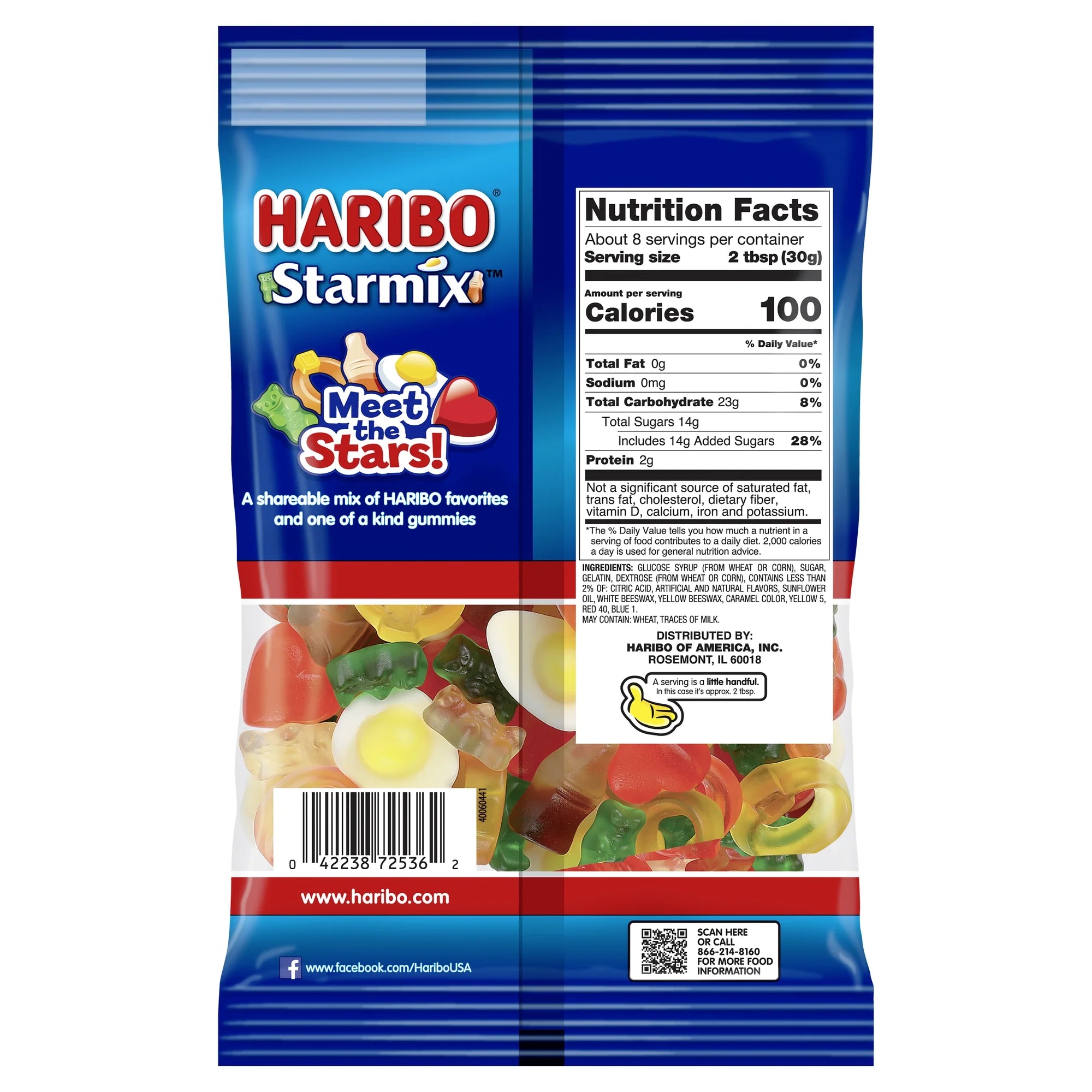 Bonbons gélifiés Haribo Starmix