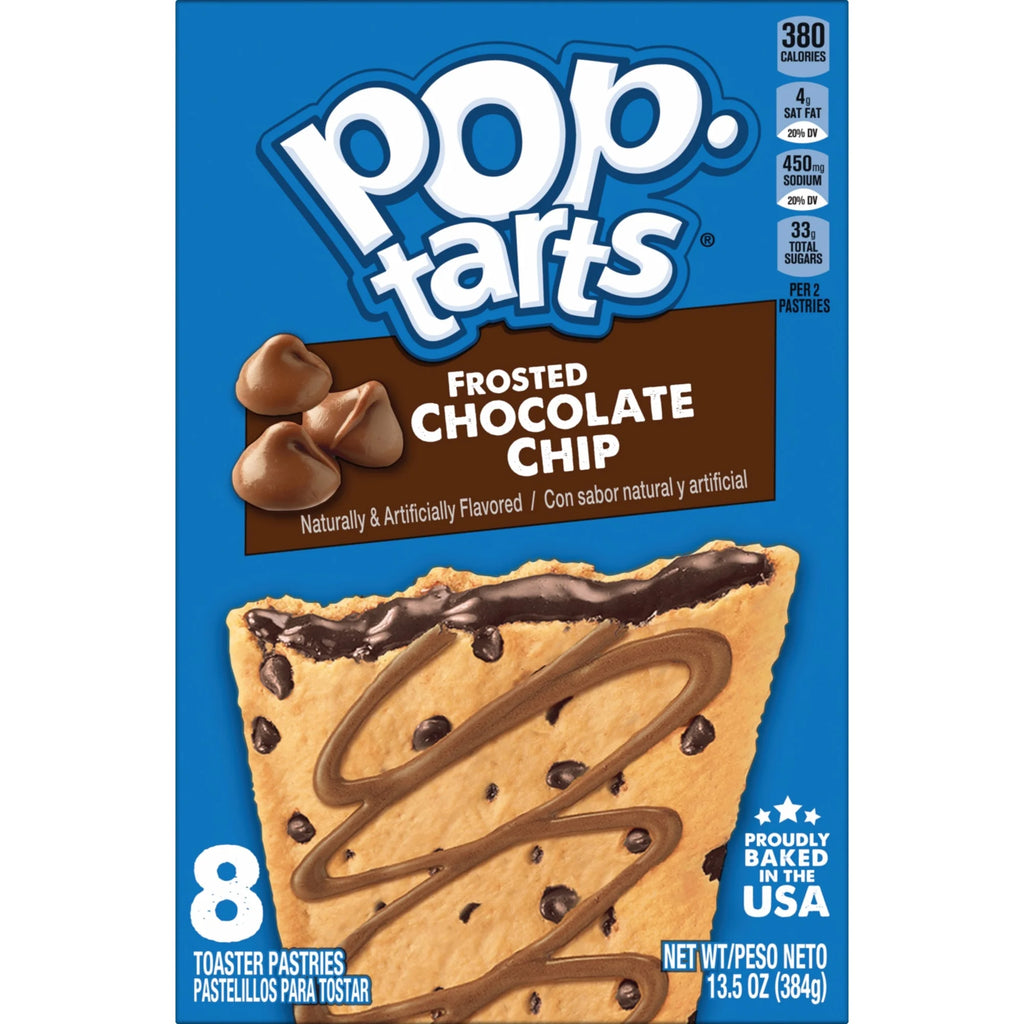 Pop-Tarts Frosted Chocolate Chip Cookie Dough Toaster Pastries