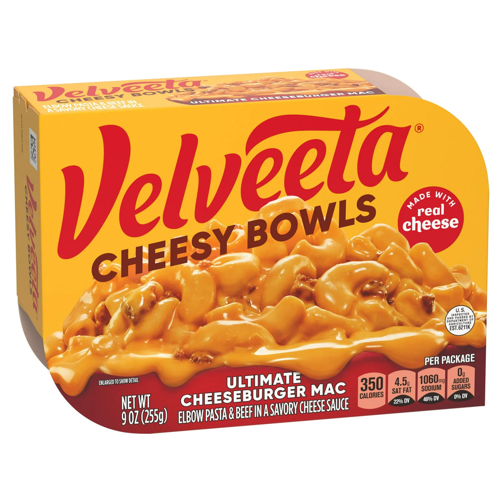 Velveeta Ultimate Cheeseburger Mac Bowl