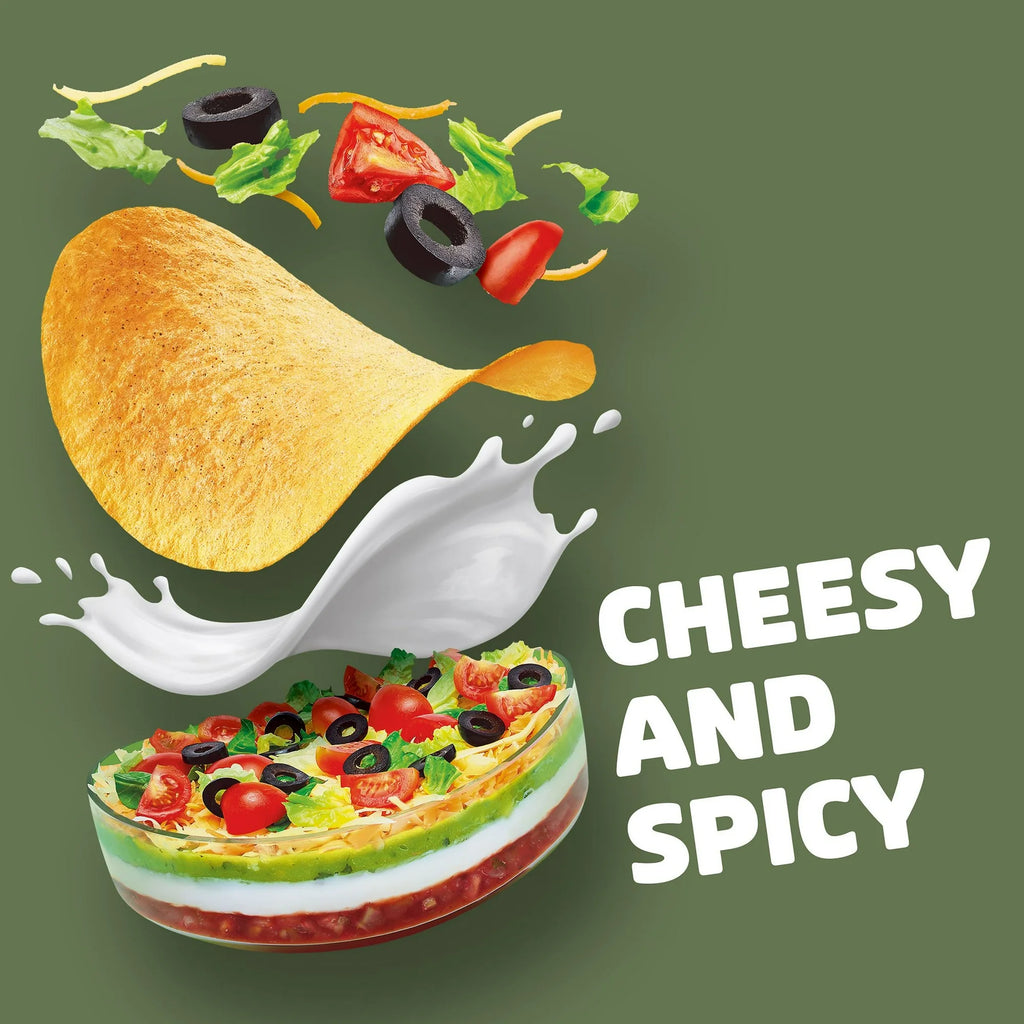 Pringles 7-Layer Dip Potato Crisps