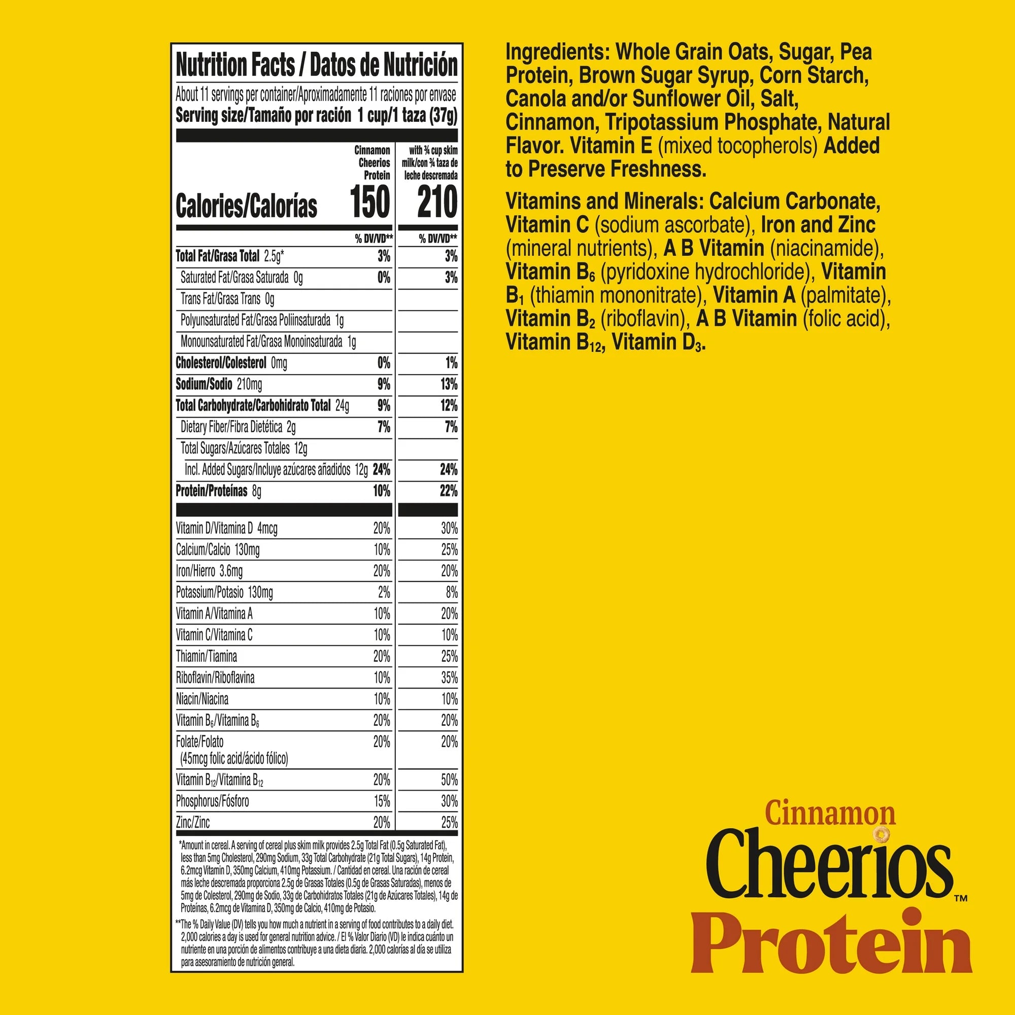 Cheerios Protein Cinnamon Cereal