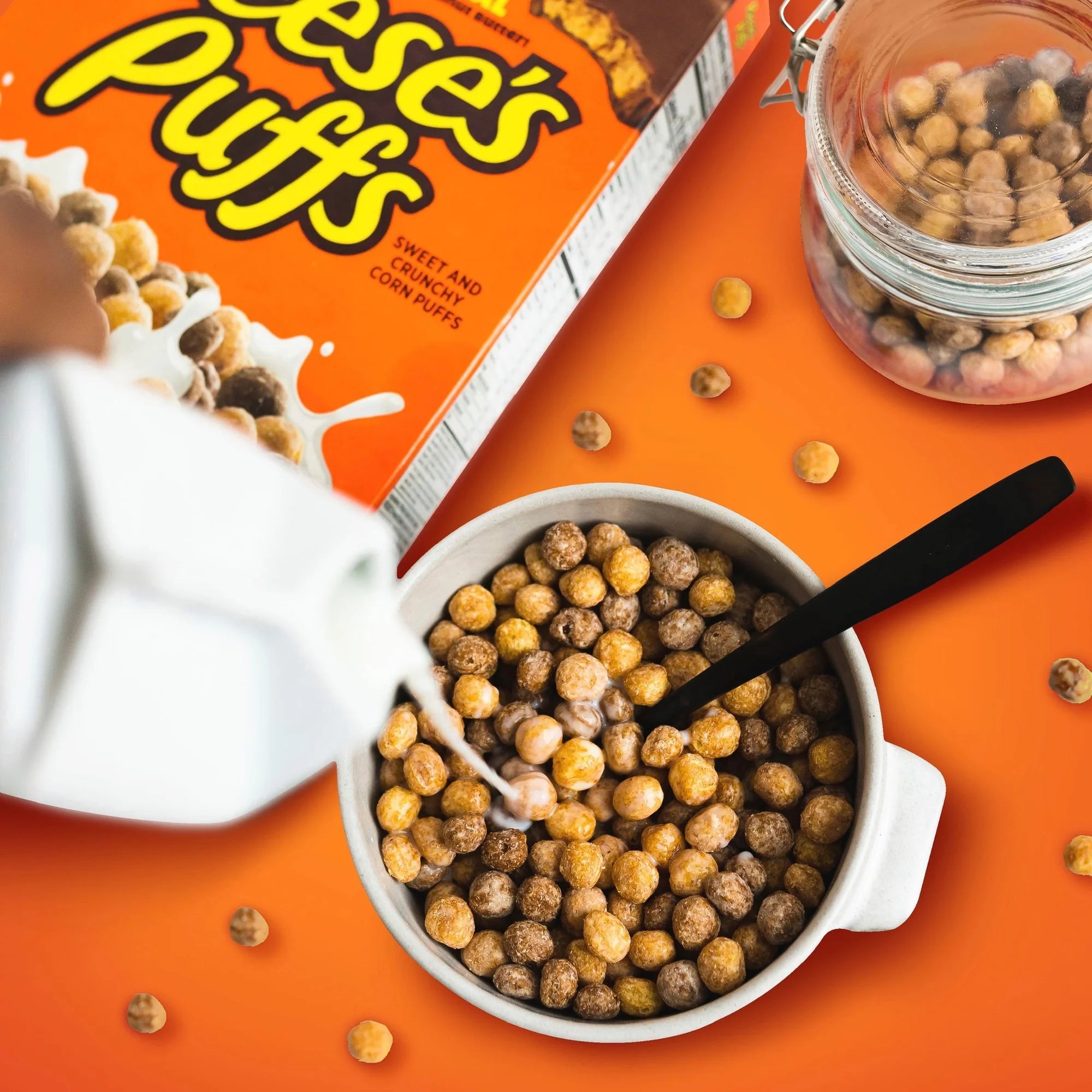 Céréales Reese's Puffs au chocolat et au beurre de cacahuète