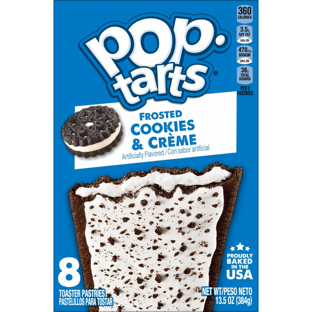 Pop-Tarts Frosted Cookies and Creme Toaster Pastries