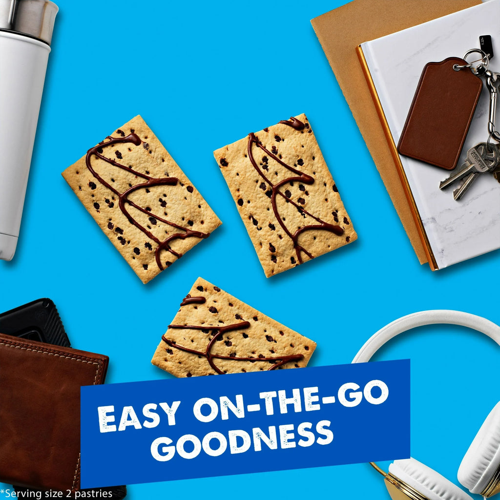 Pop-Tarts Frosted Chocolate Chip Cookie Dough Toaster Pastries