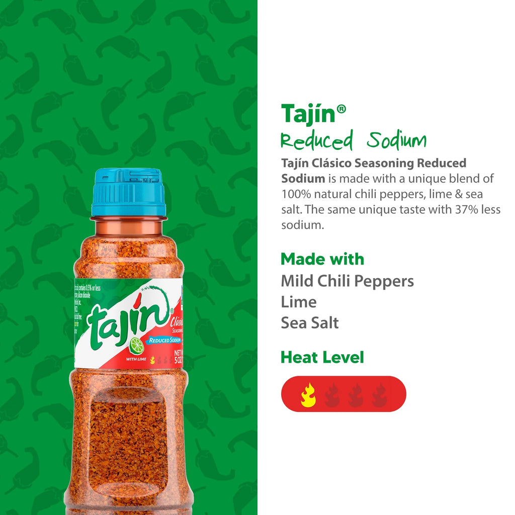 Tajín® Clásico Reduced Sodium Mexican Chili Lime Seasoning