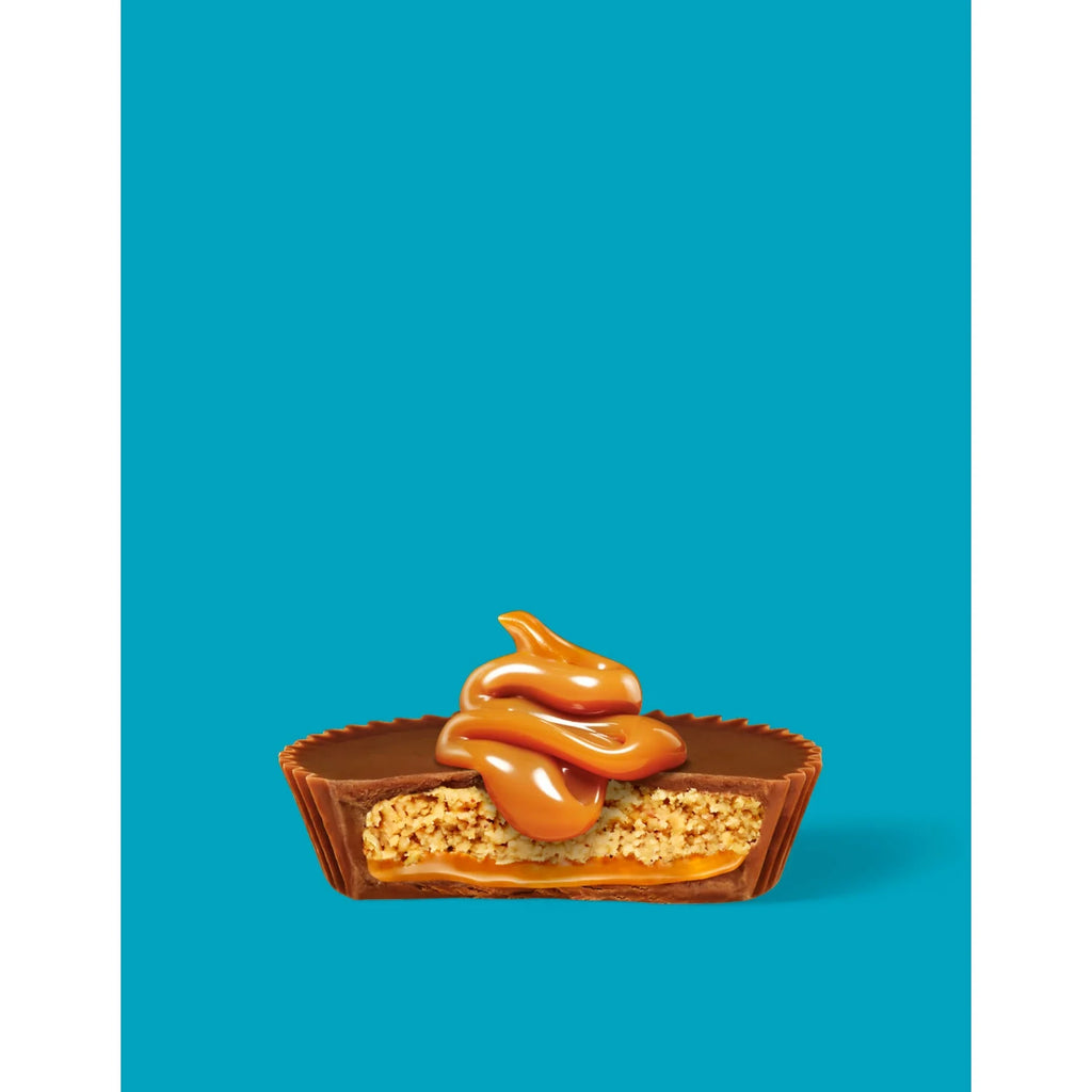 Reese's Caramel Snack Size Peanut Butter Cups – Bonbons américains au beurre de cacahuète et au caramel