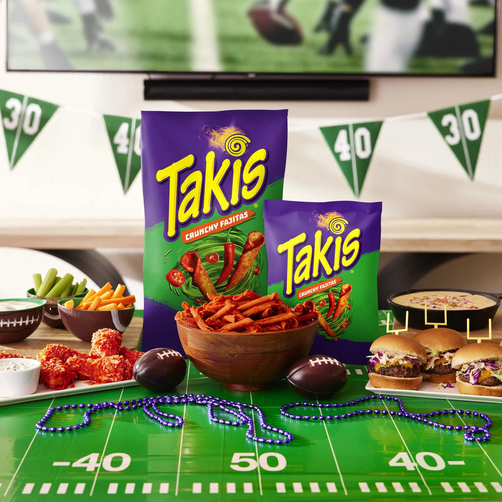 Takis Crunchy Fajitas Rolled Tortilla Chips