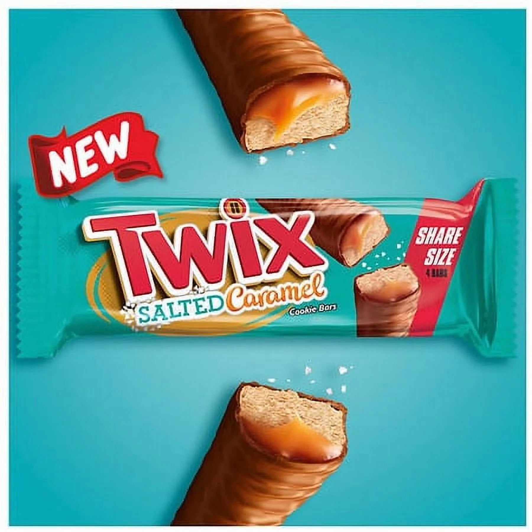 Twix Salted Caramel Chocolate Cookie Bar