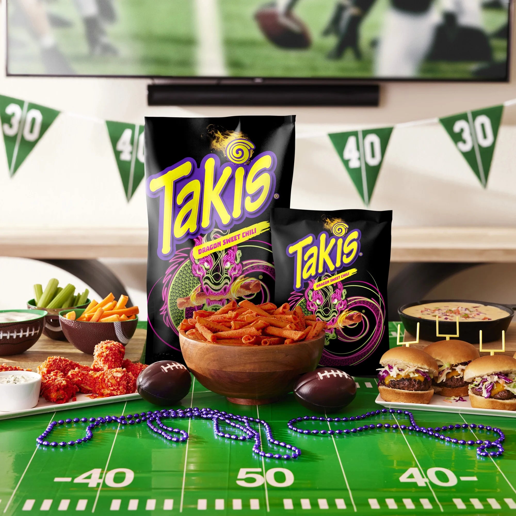 Chips de tortillas roulées Takis Dragon Sweet Chili