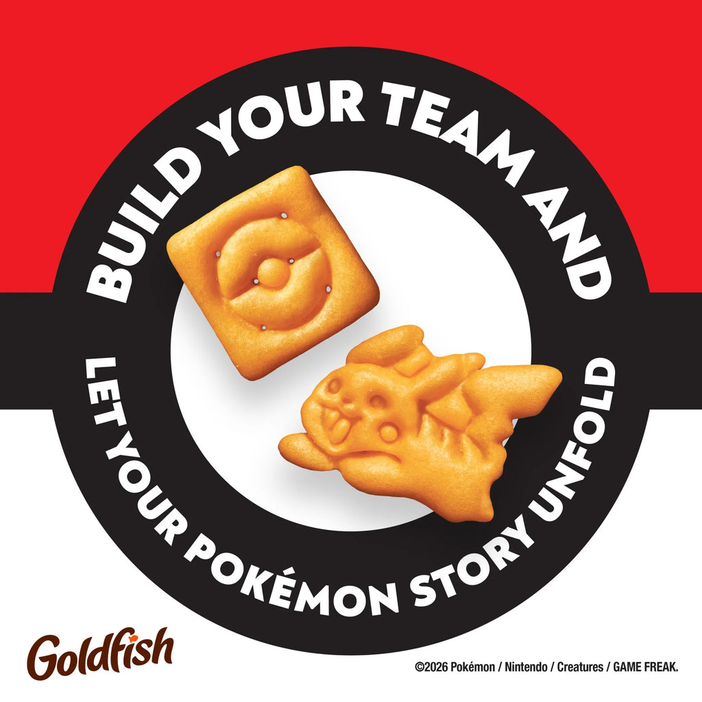 Biscuits Pokémon au cheddar Goldfish