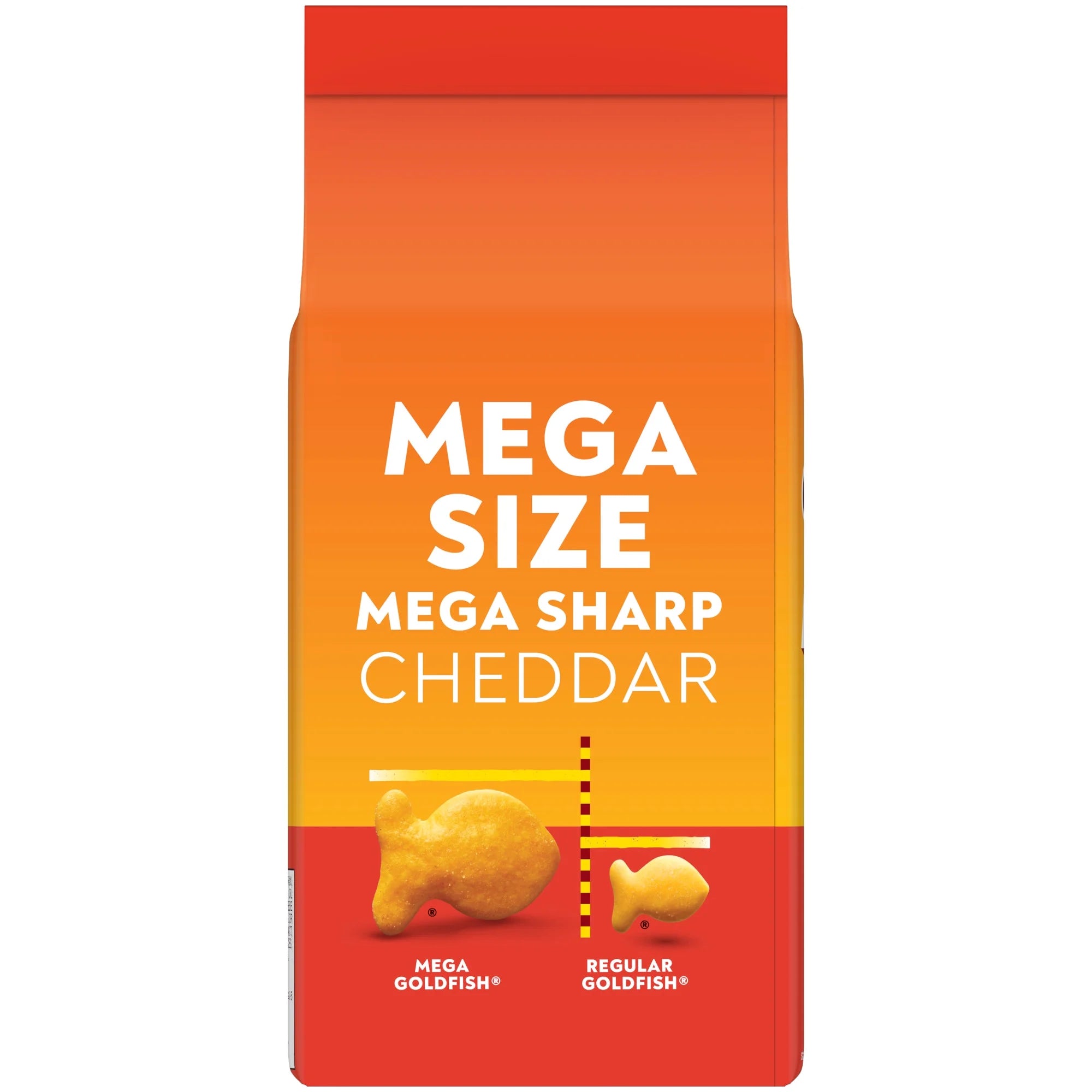 Goldfish Mega Bites Sharp Cheddar Crackers