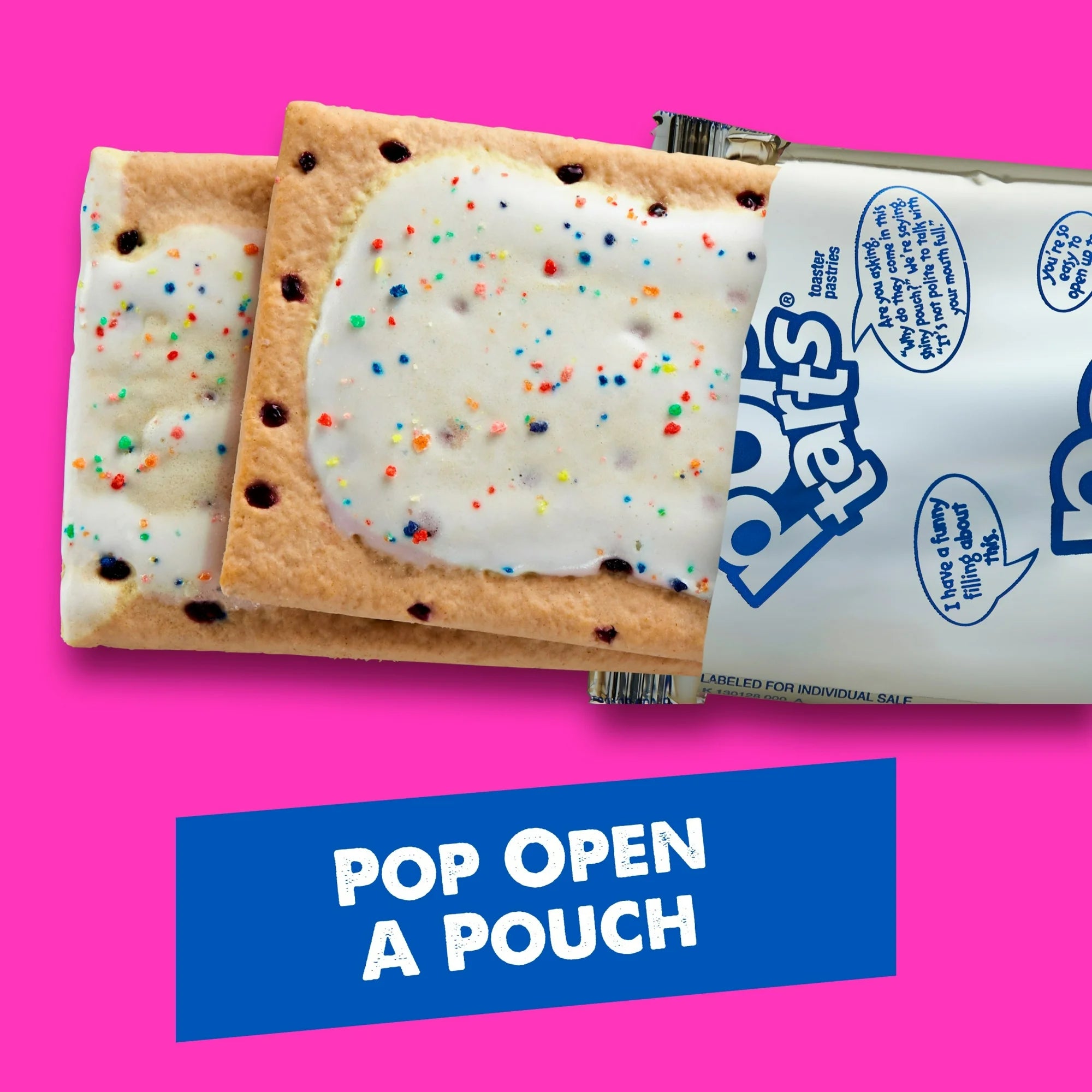 Pop-Tarts Frosted Blueberry Toaster Pastries