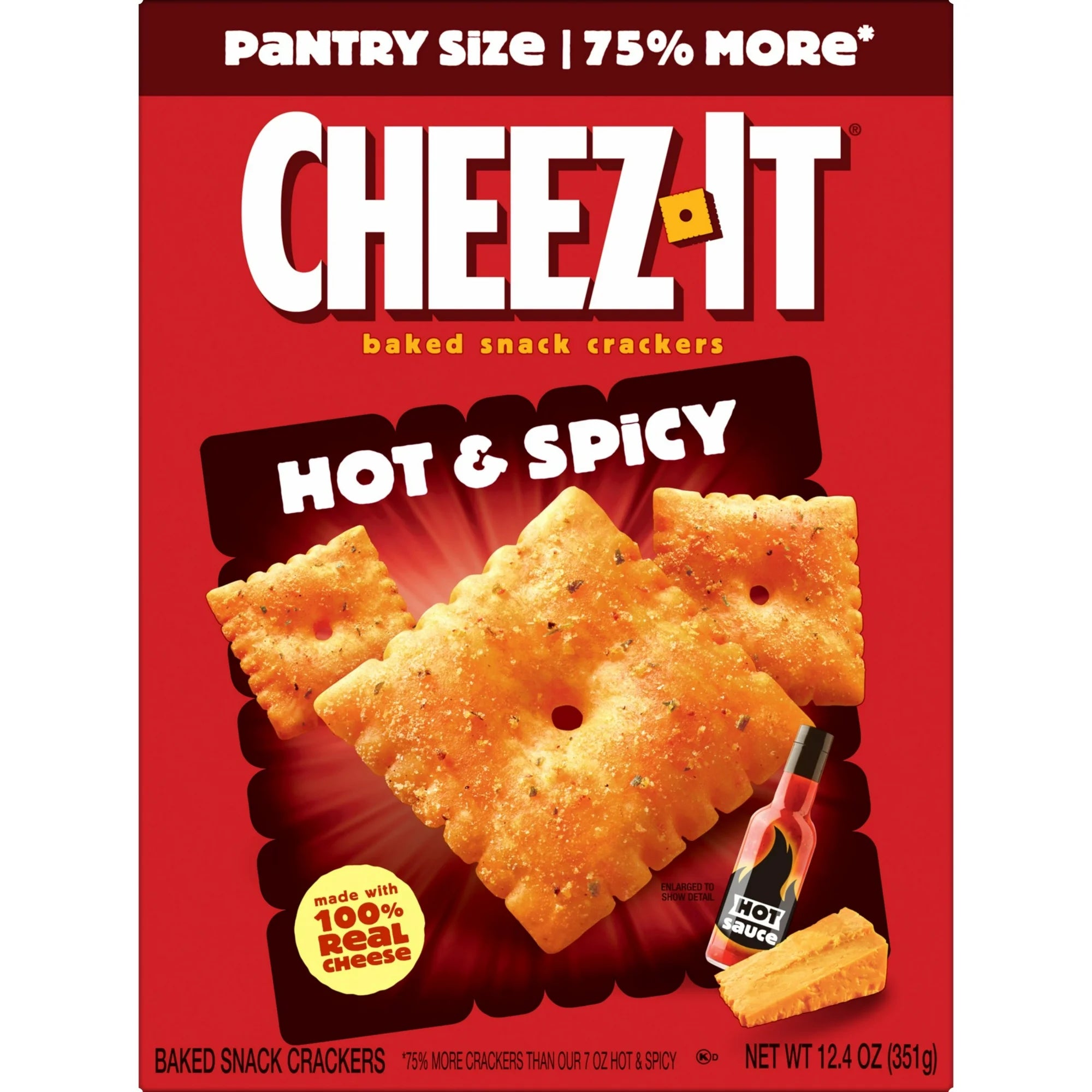 Cheez-It Hot and Spicy Cheese Crackers