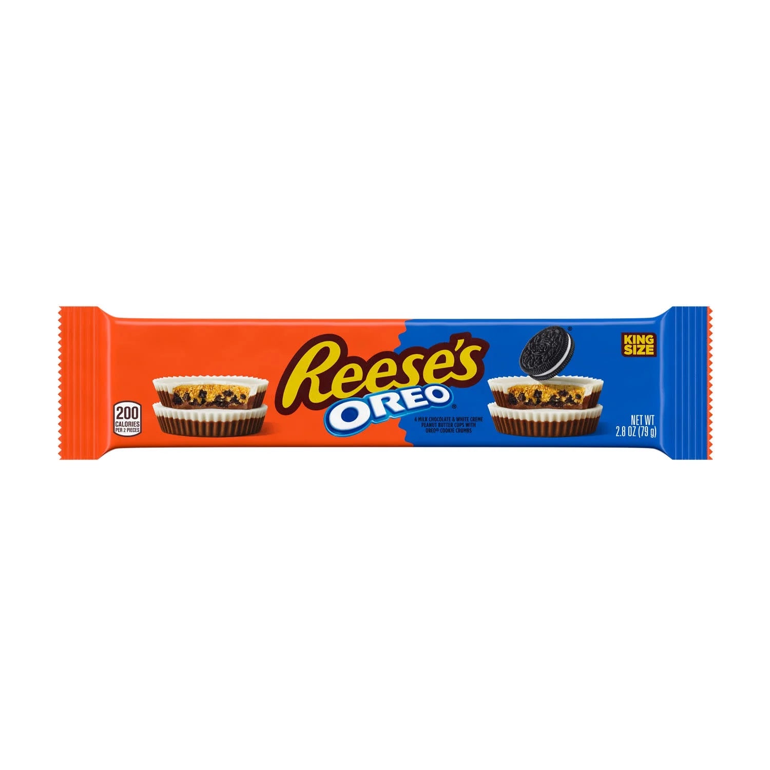Reese's OREO White Creme King Size Peanut Butter Cups – American Candy Bar
